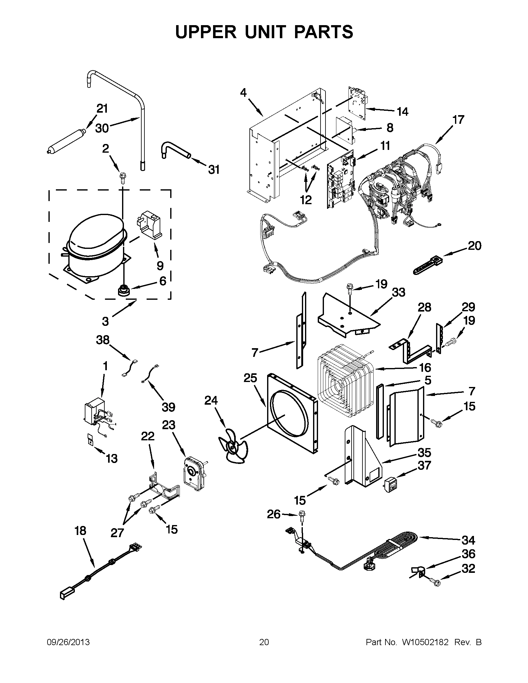 11 - UPPER UNIT PARTS