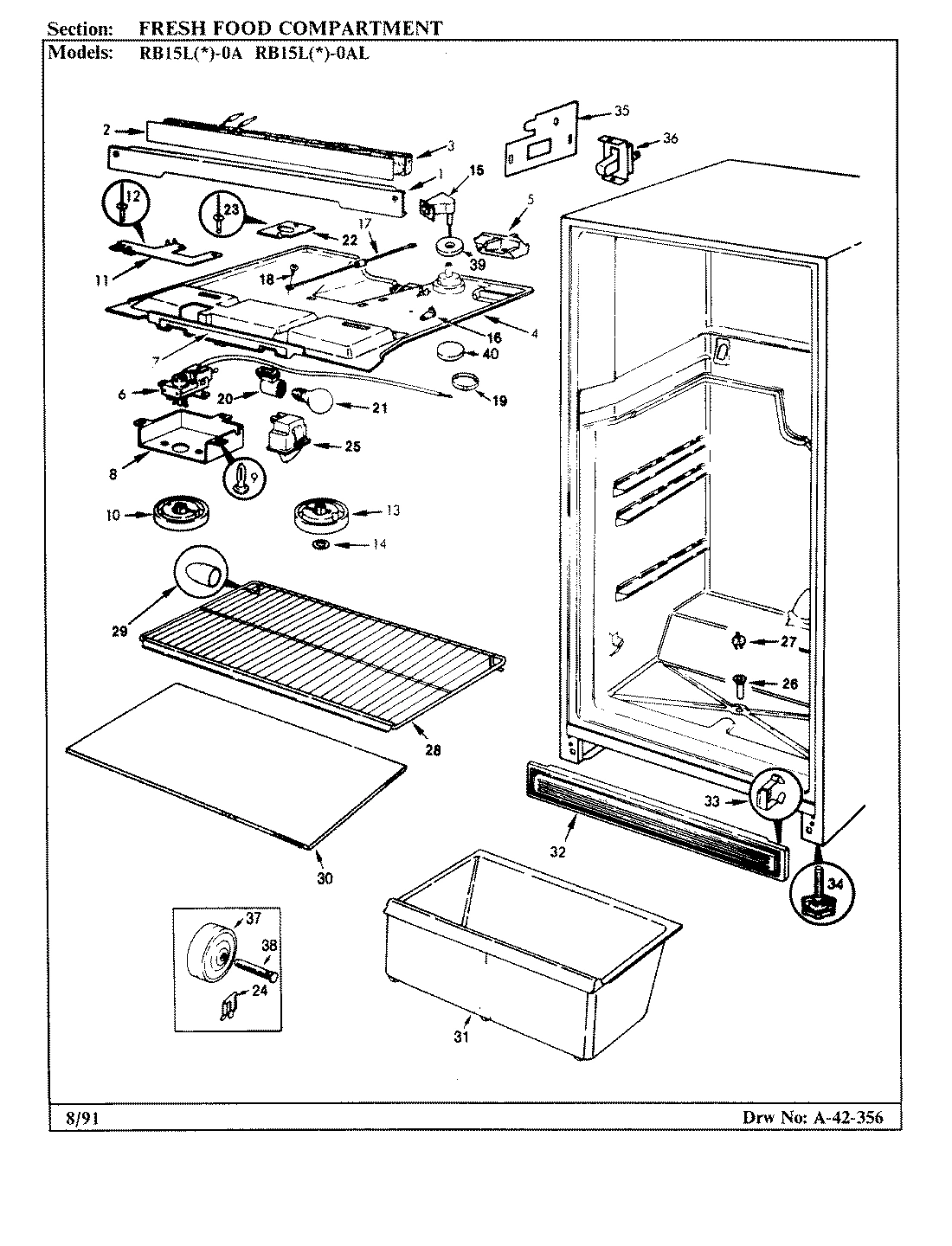 03 - FRESH FOOD COMPARTMENT