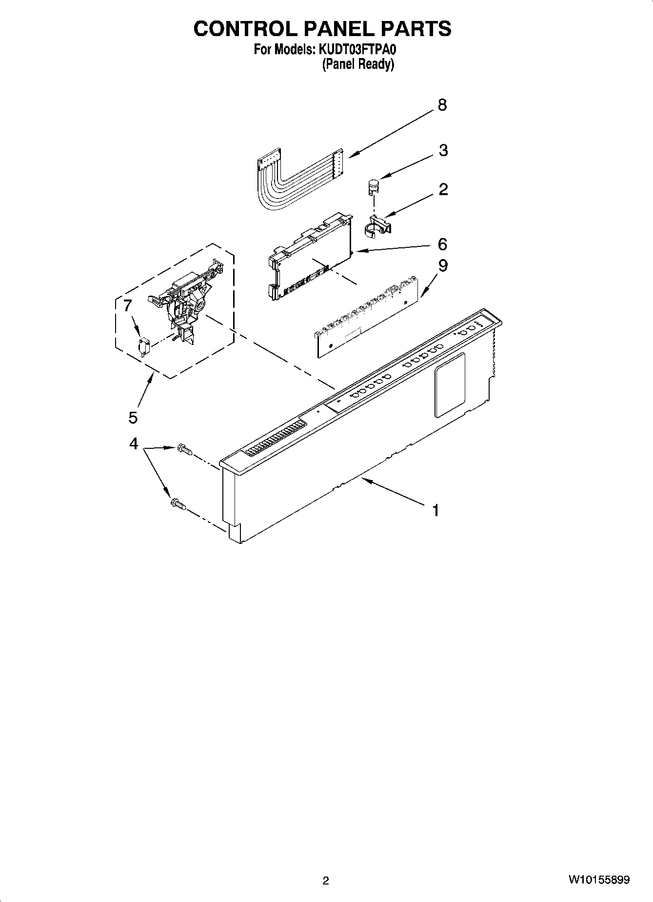 02 - CONTROL PANEL PARTS