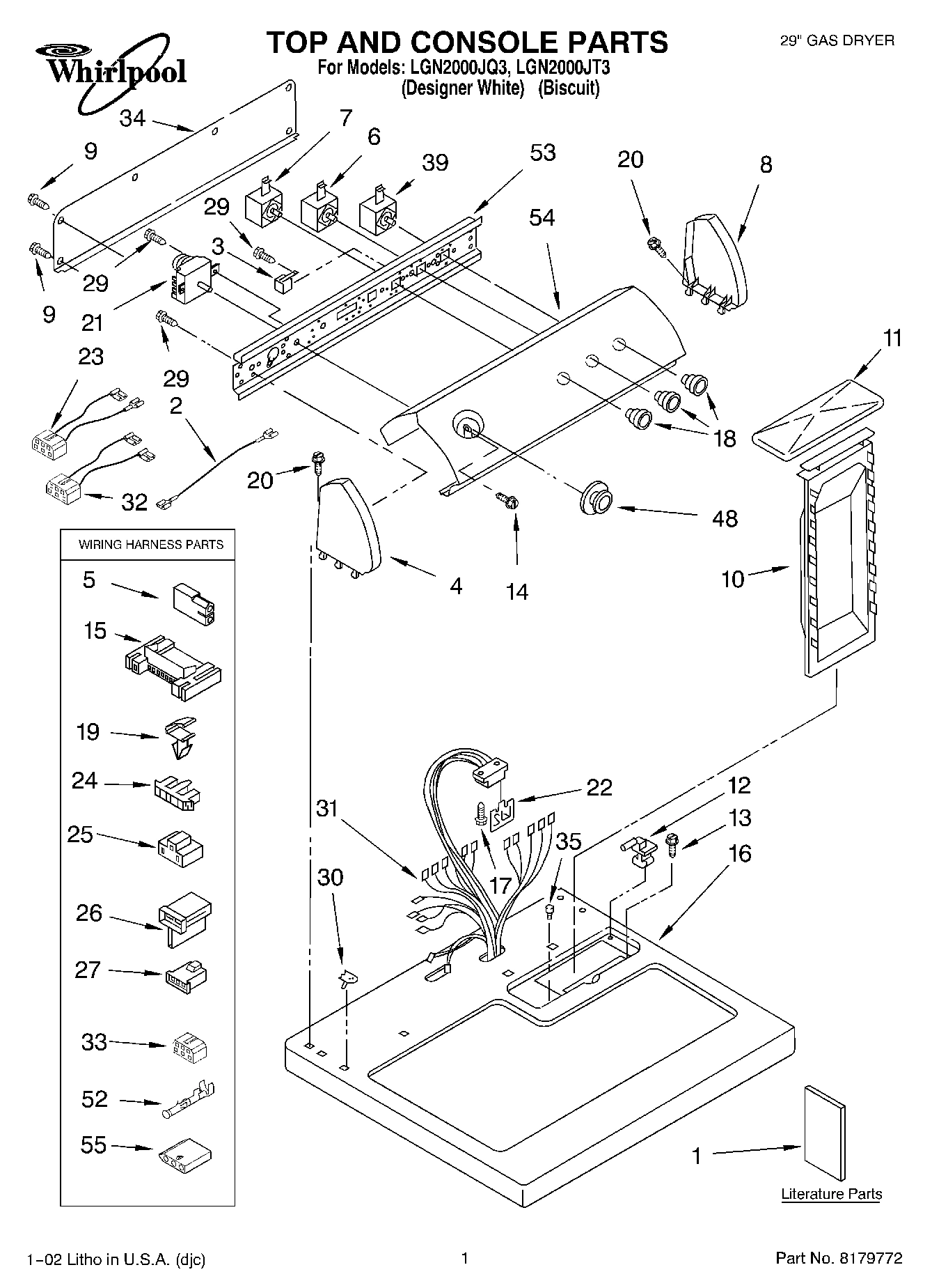 01 - TOP AND CONSOLE, LITERATURE