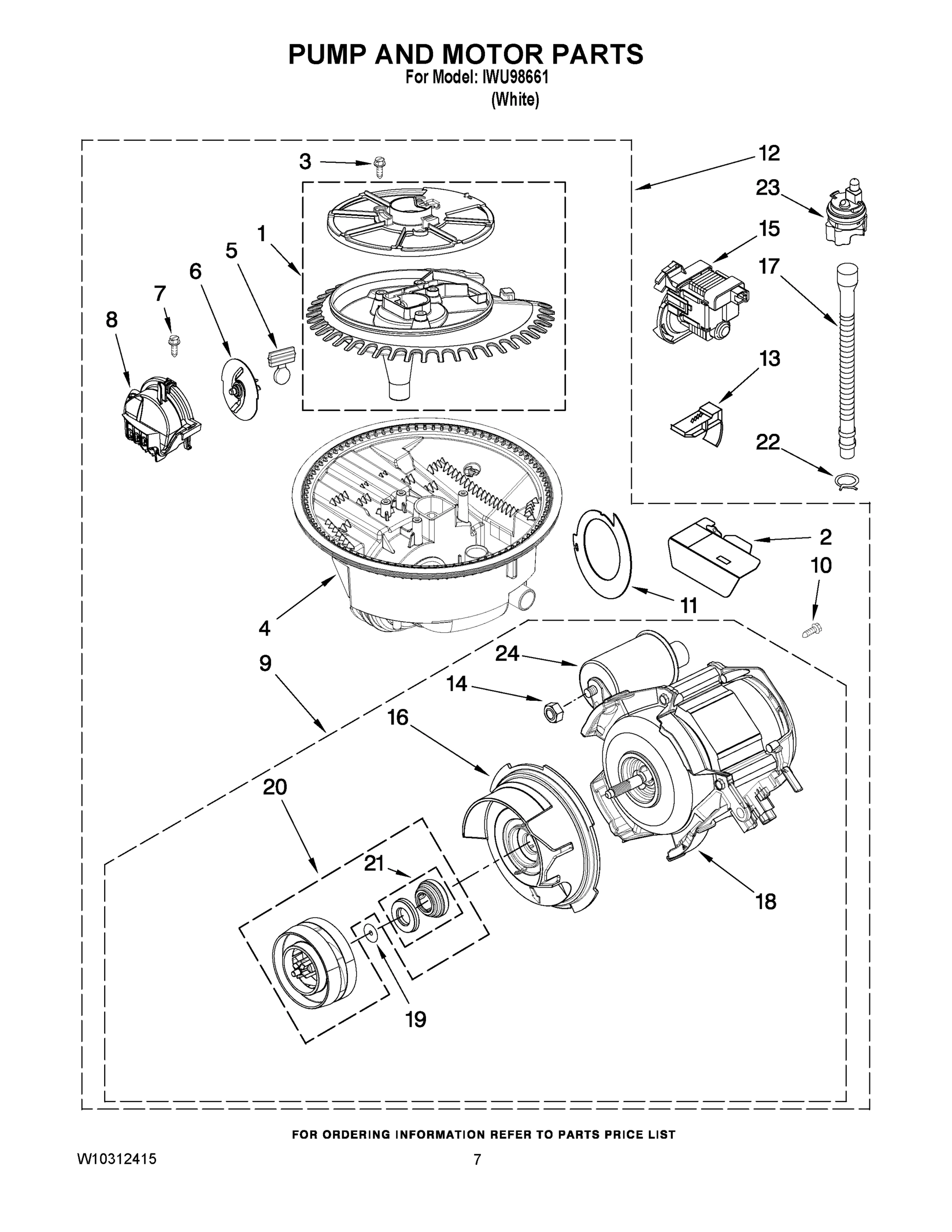 06 - PUMP AND MOTOR PARTS