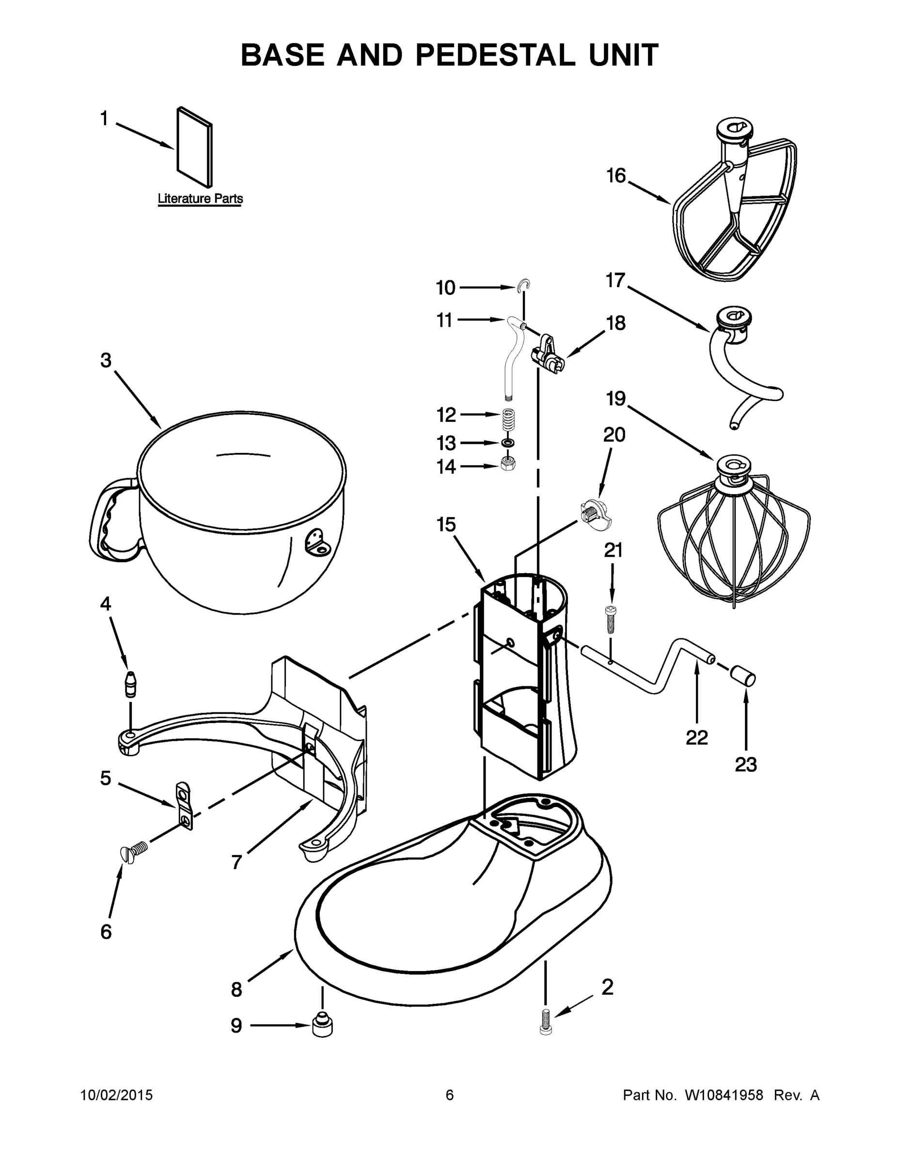 04 - BASE AND PEDESTAL UNIT