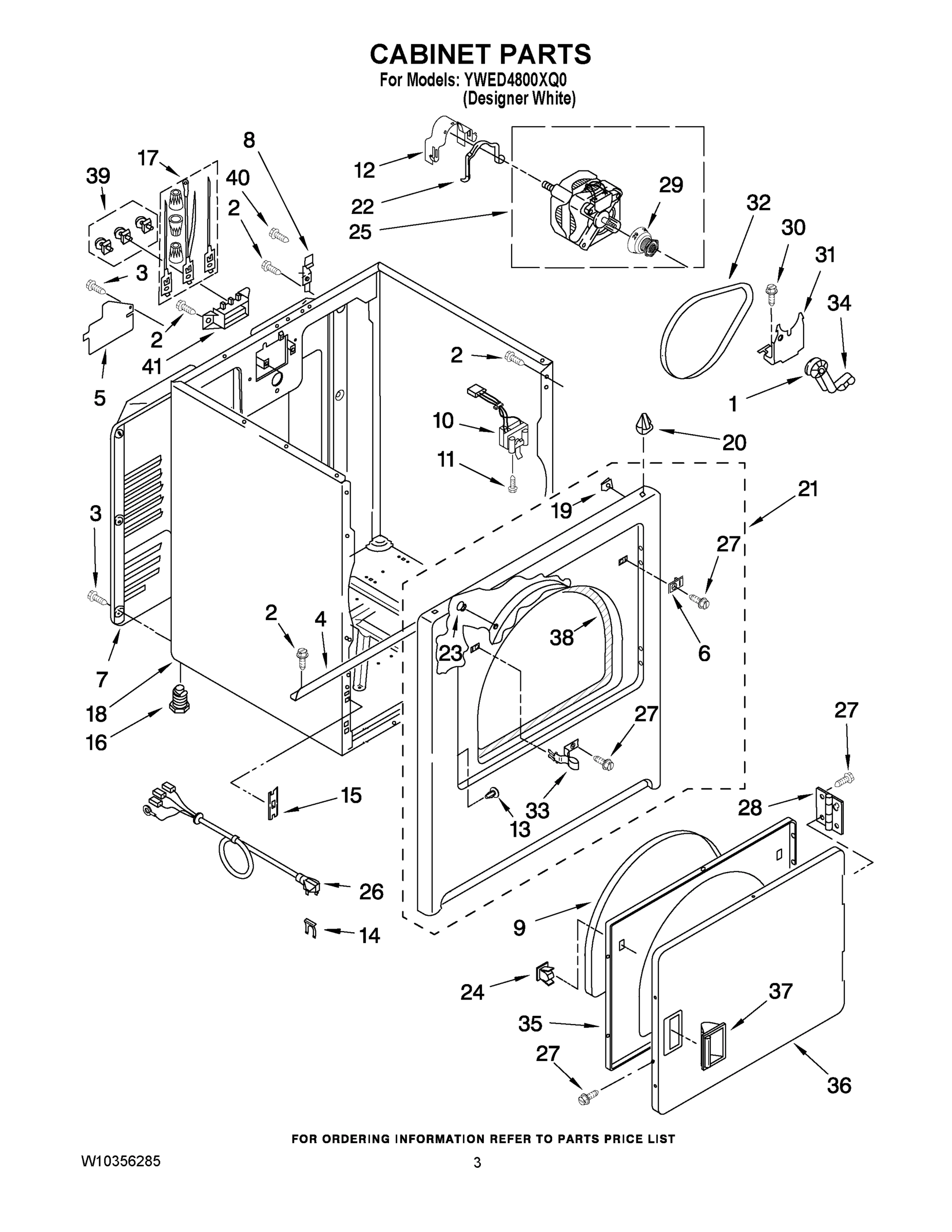 02 - CABINET PARTS