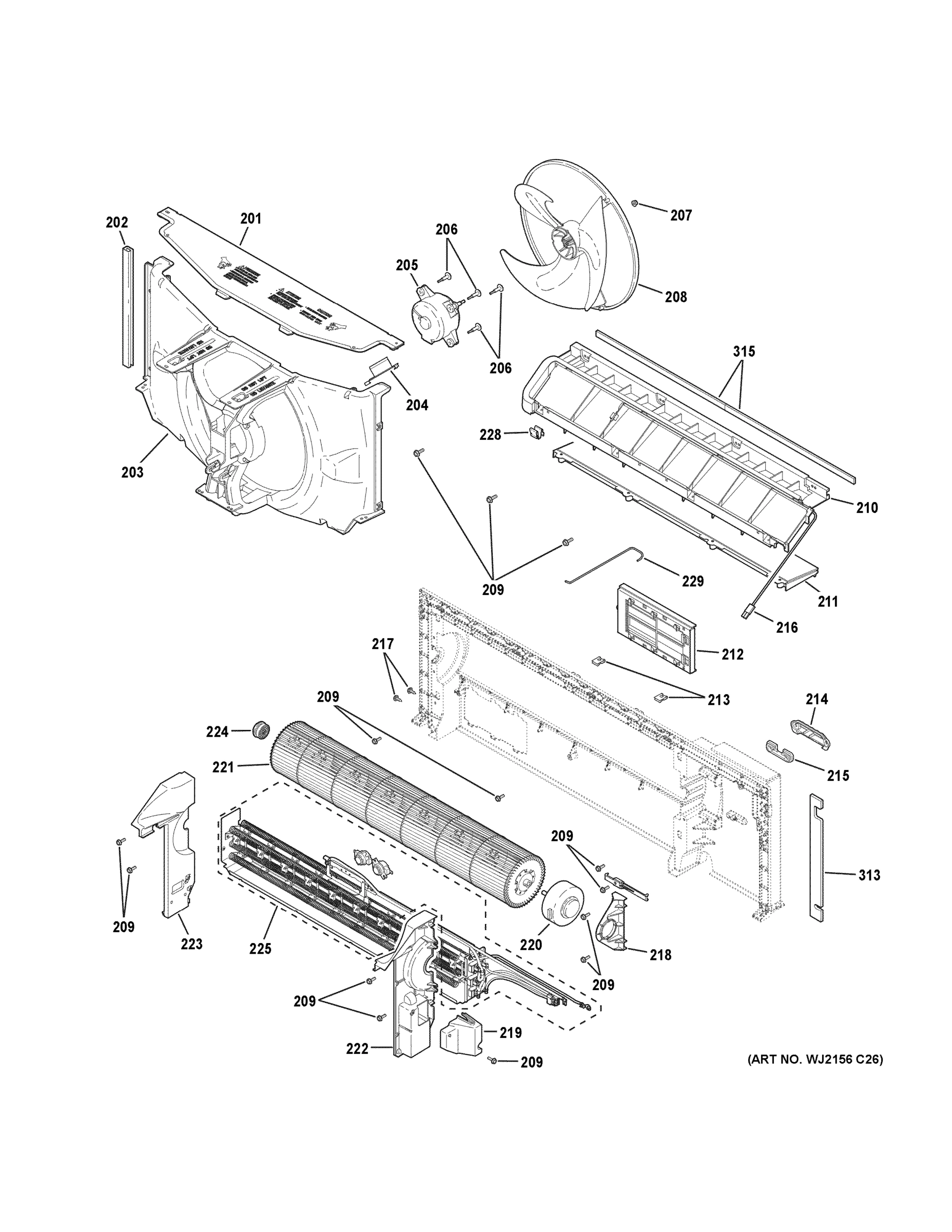 MOTOR & CHASSIS PARTS