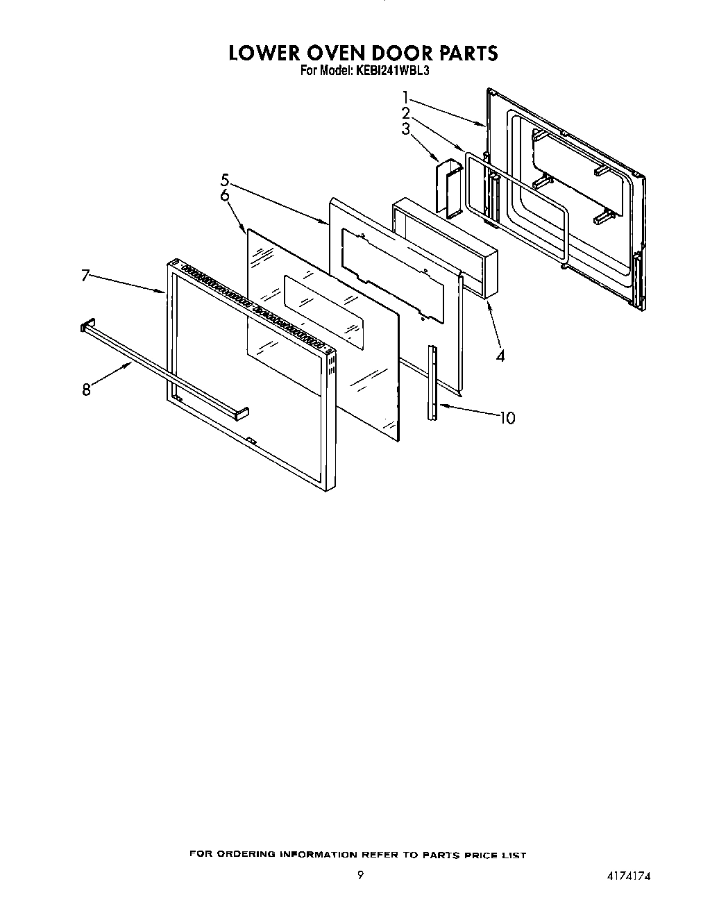 06 - LOWER OVEN DOOR