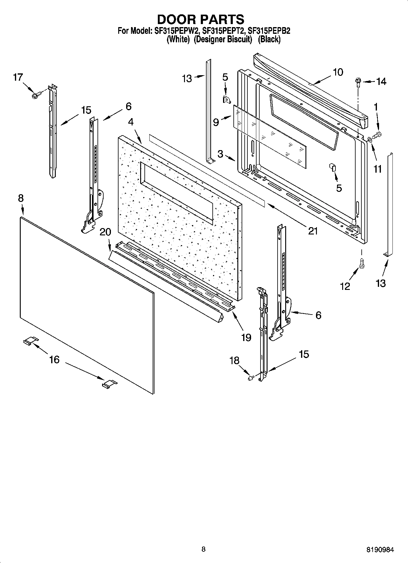 06 - DOOR PARTS, MISCELLANEOUS PARTS