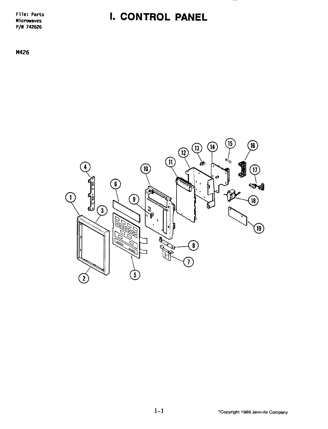 03 - CONTROL PANEL (M426)