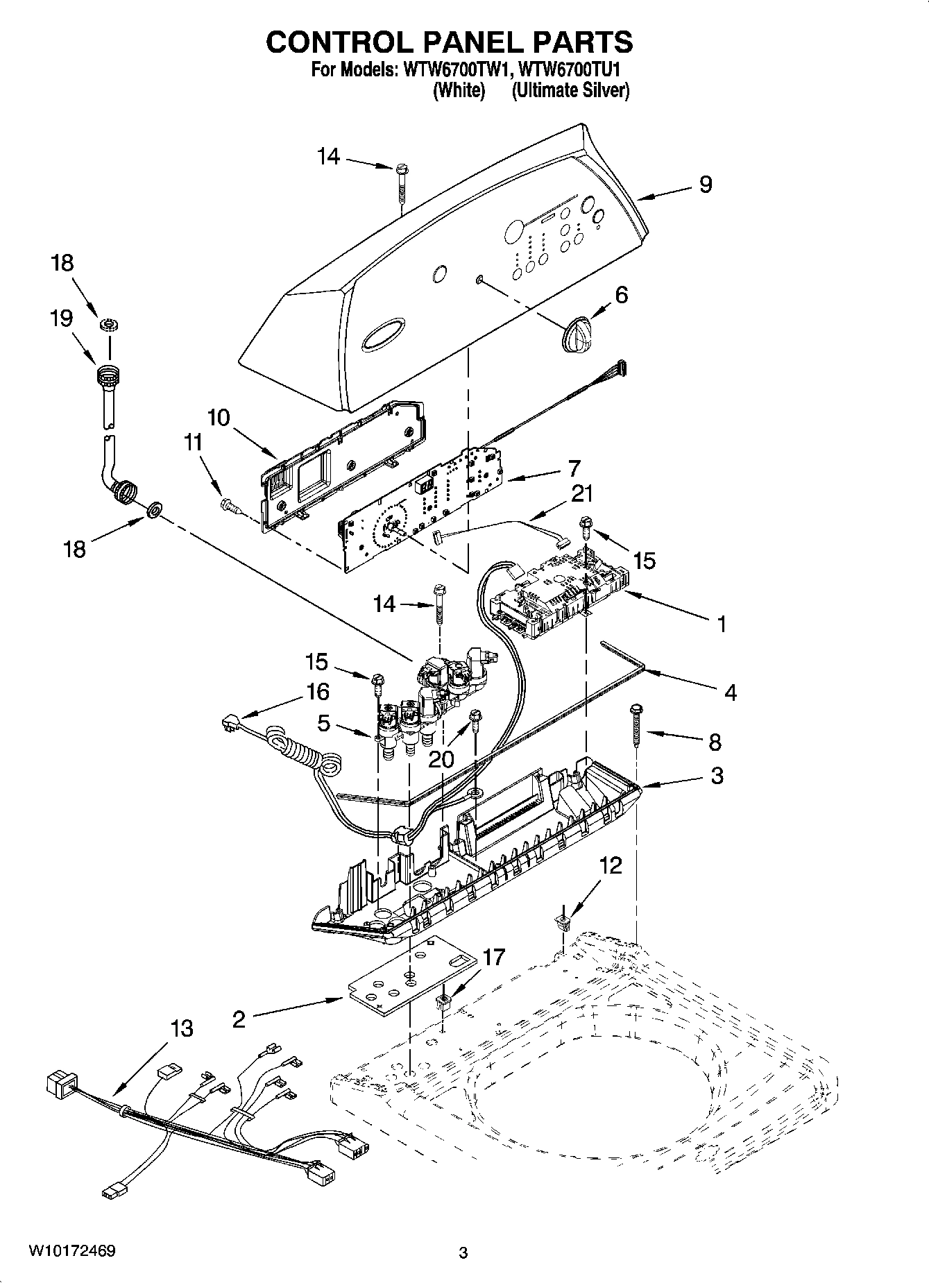 02 - CONTROL PANEL PARTS
