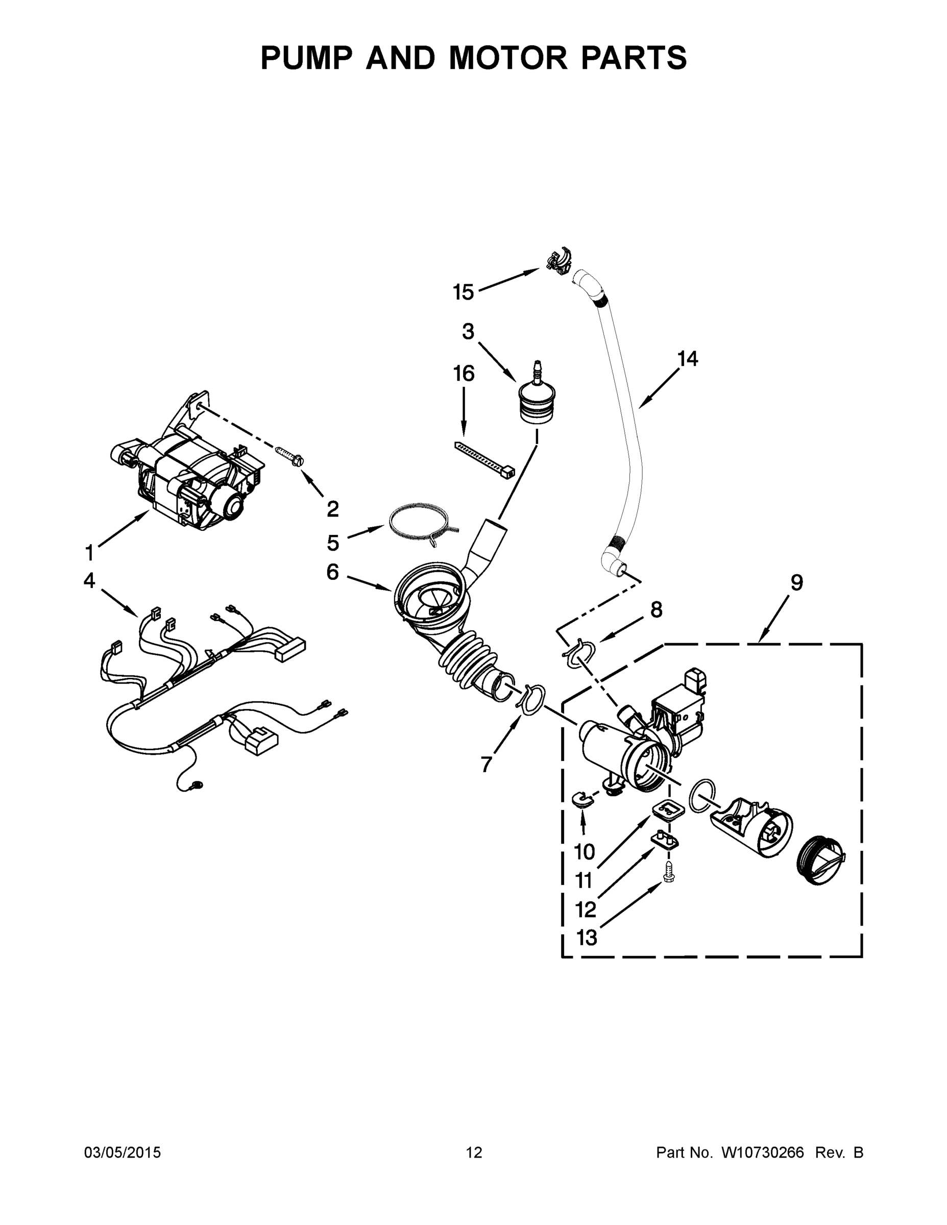 07 - PUMP AND MOTOR PARTS