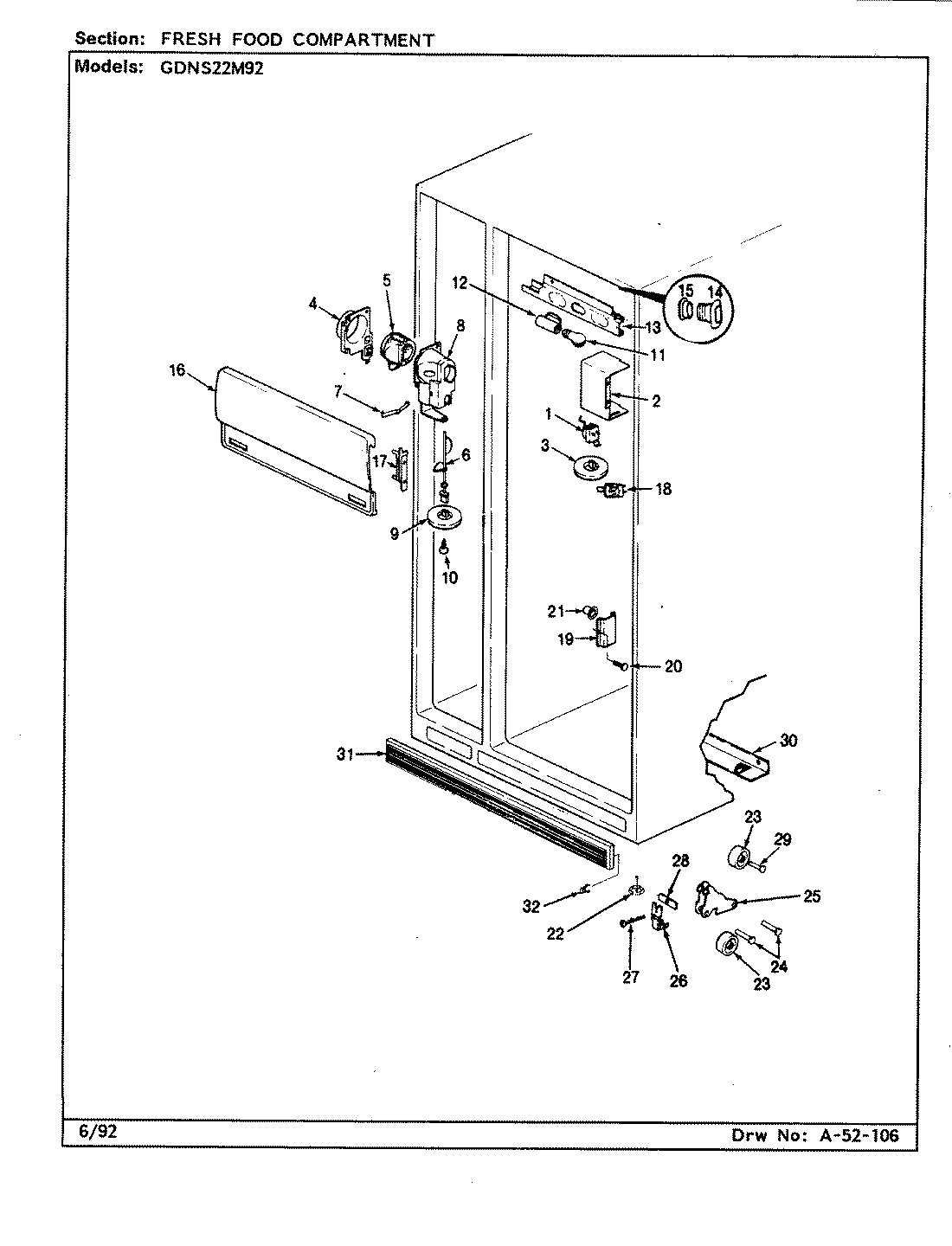 03 - FRESH FOOD COMPARTMENT