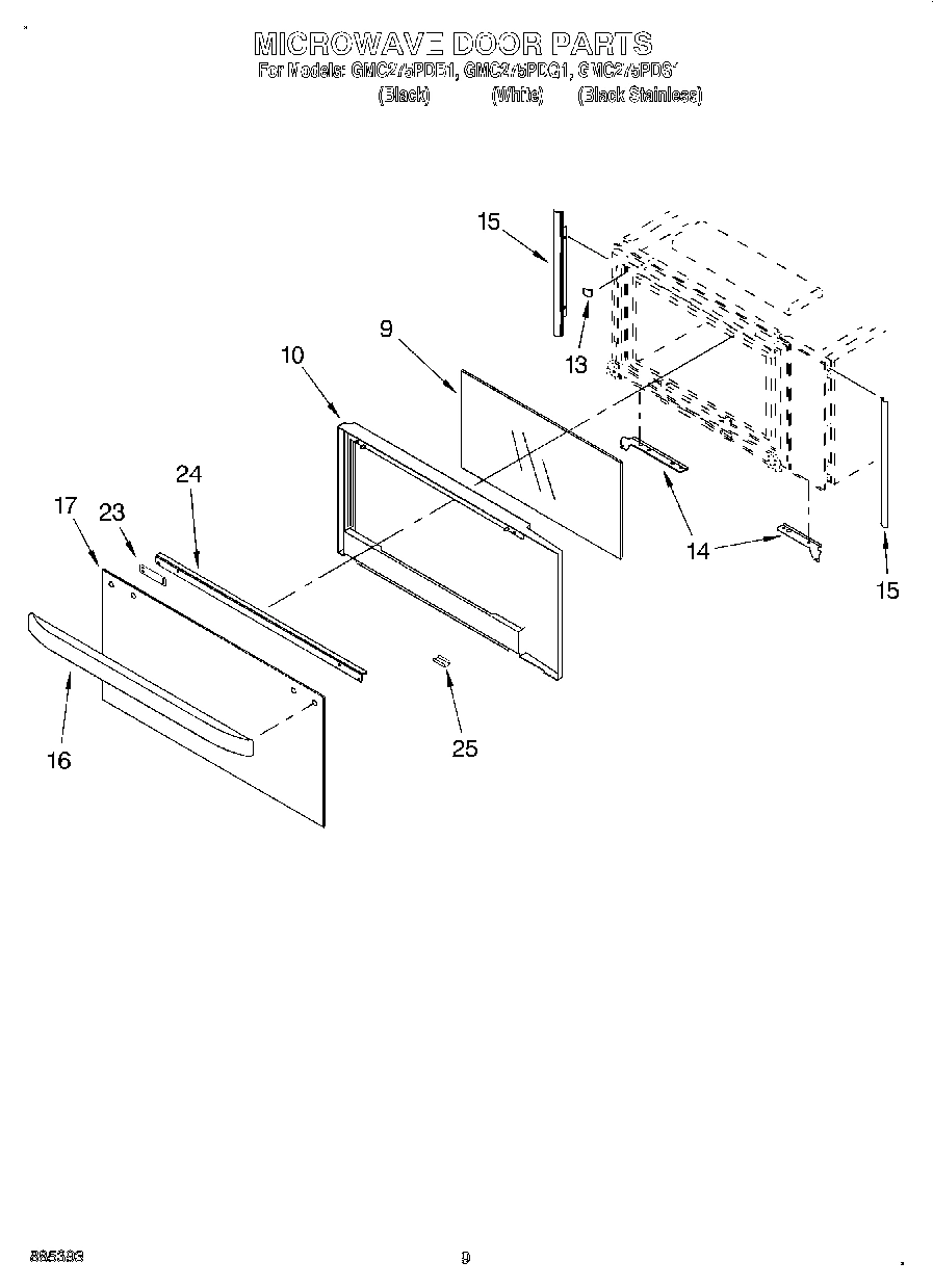 07 - MICROWAVE DOOR