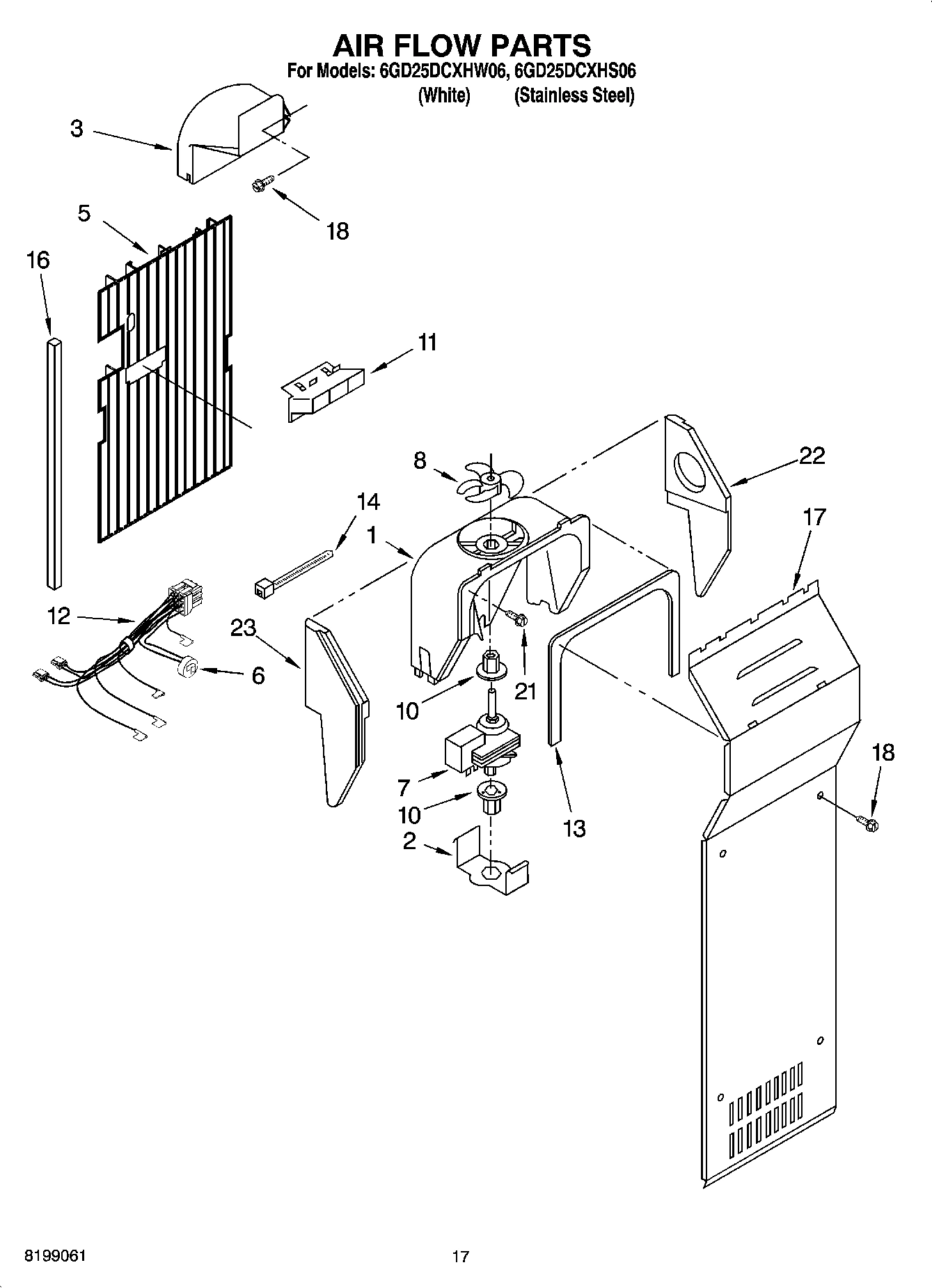 10 - AIR FLOW PARTS