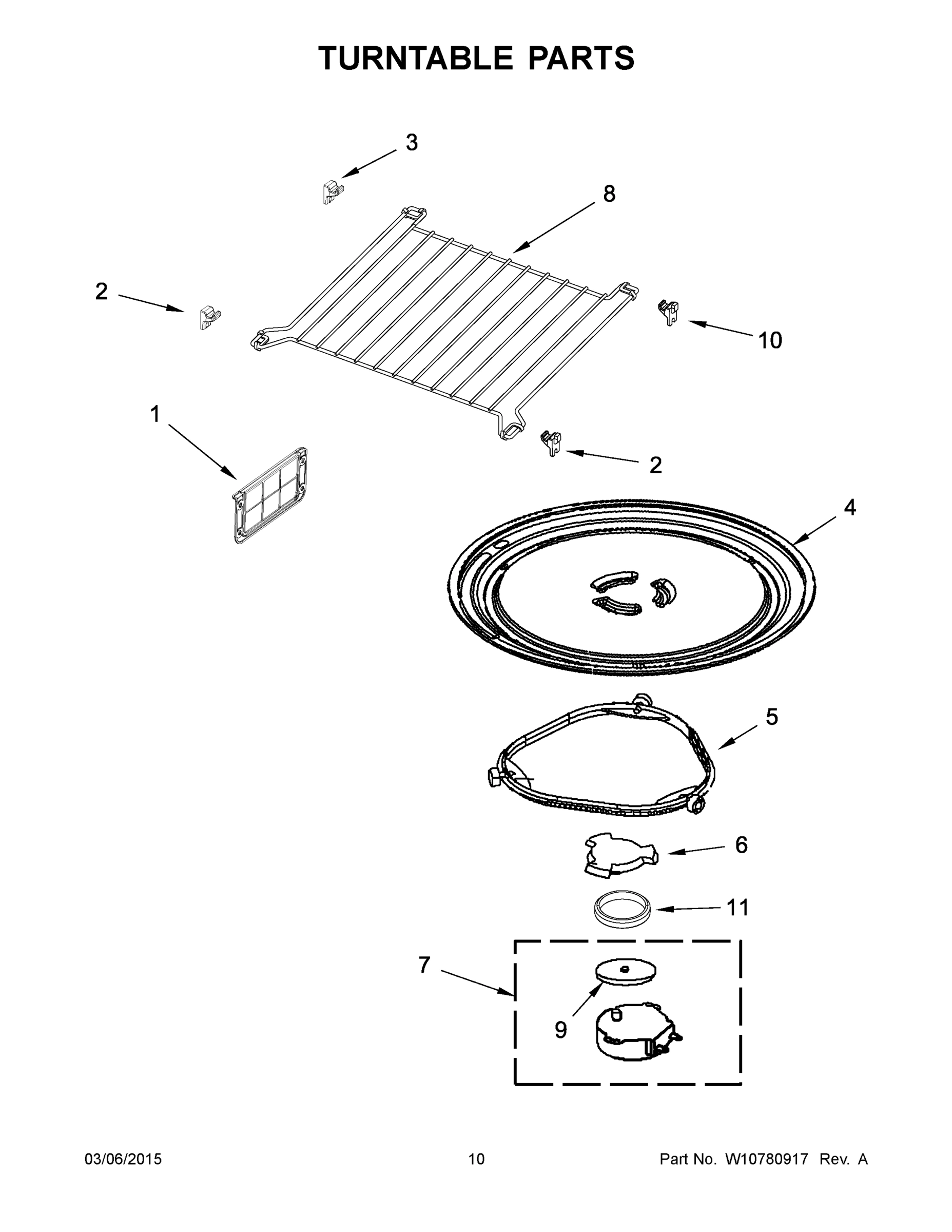 06 - TURNTABLE PARTS