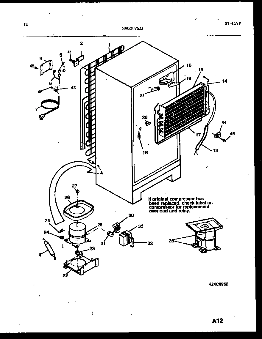 07 - SYSTEM AND AUTOMATIC DEFROST PARTS
