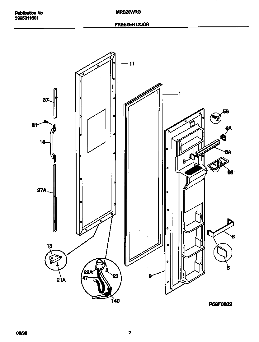 02 - FREEZER DOOR