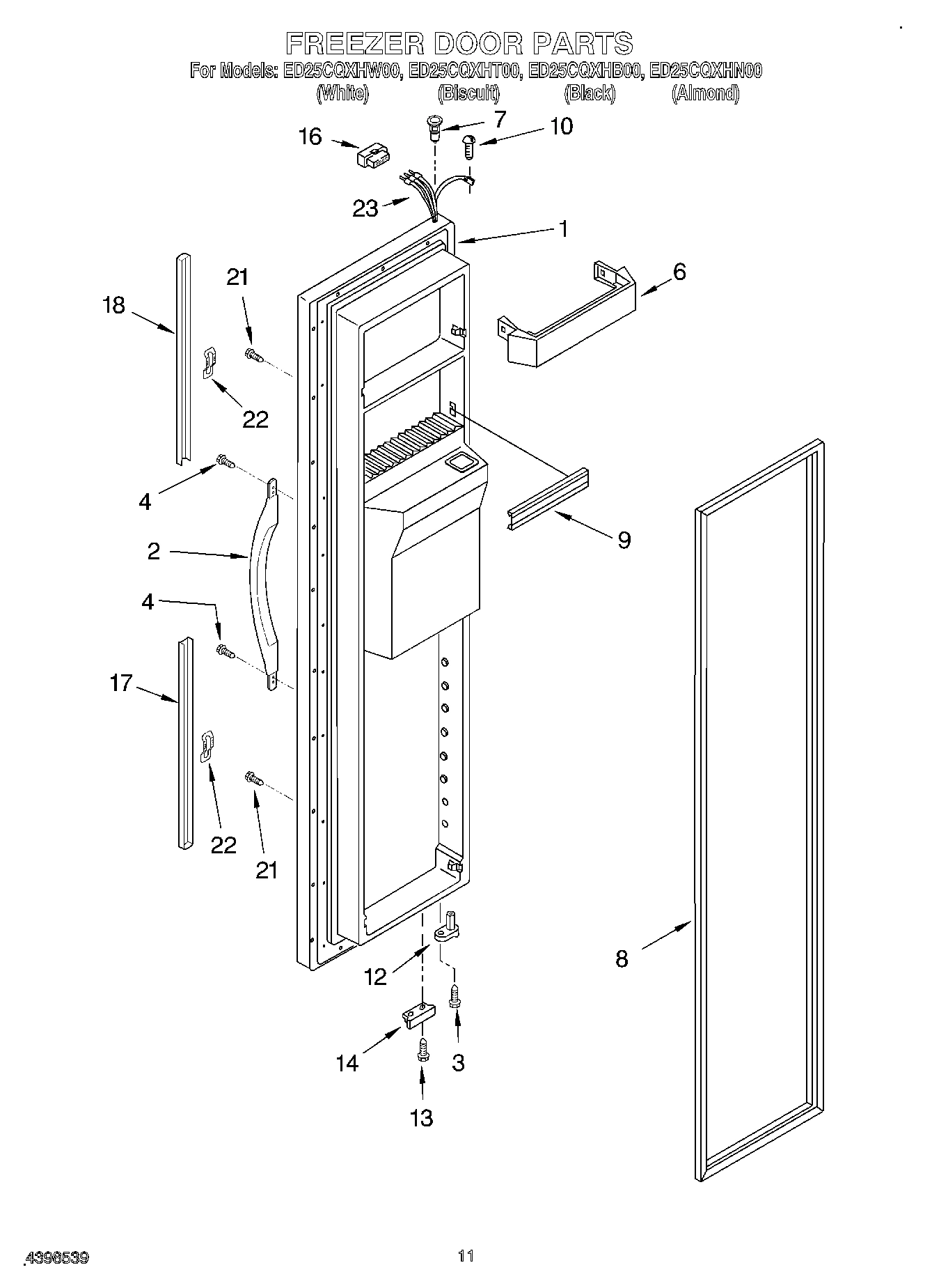 07 - FREEZER DOOR