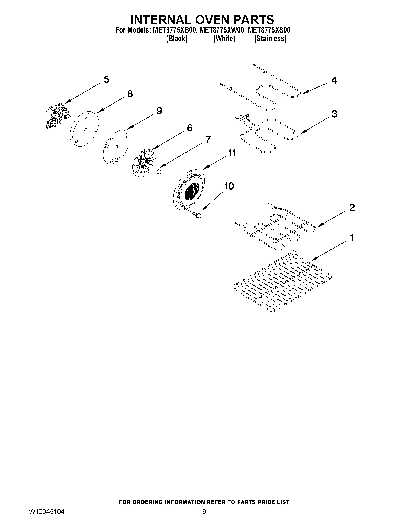 06 - INTERNAL OVEN PARTS