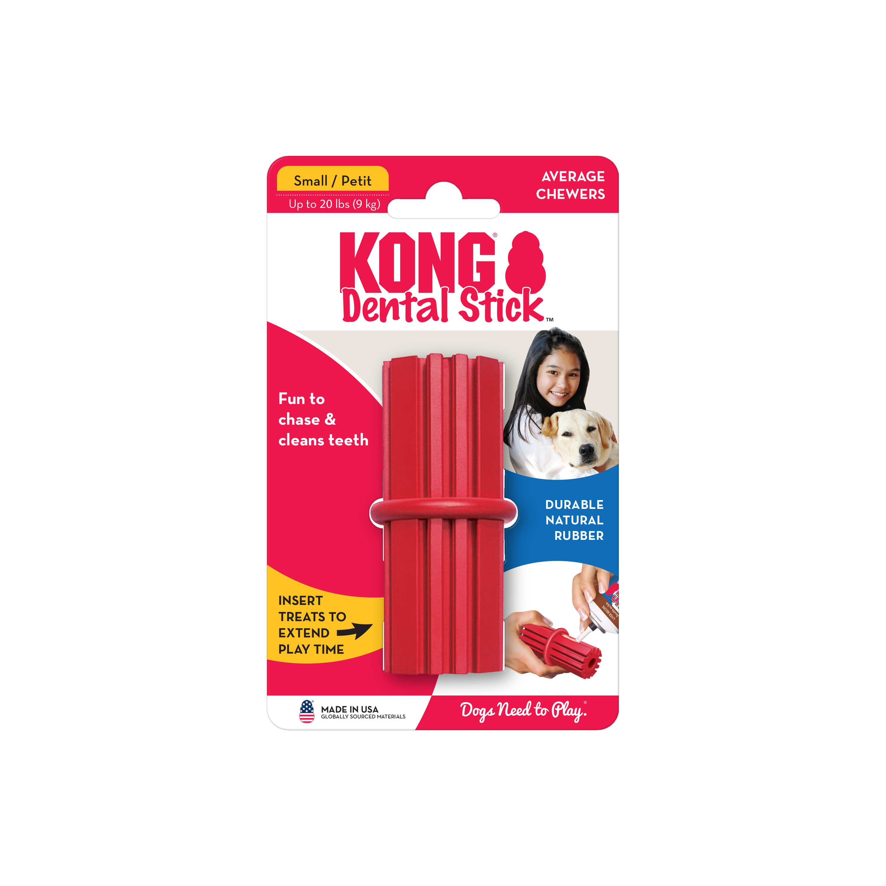 KONG Dental Stick onpack produktbillede