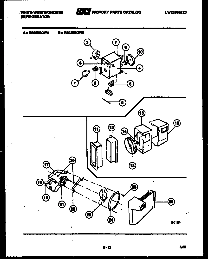 06 - REFRIGERATOR CONTROL ASSEMBLY, DAMP