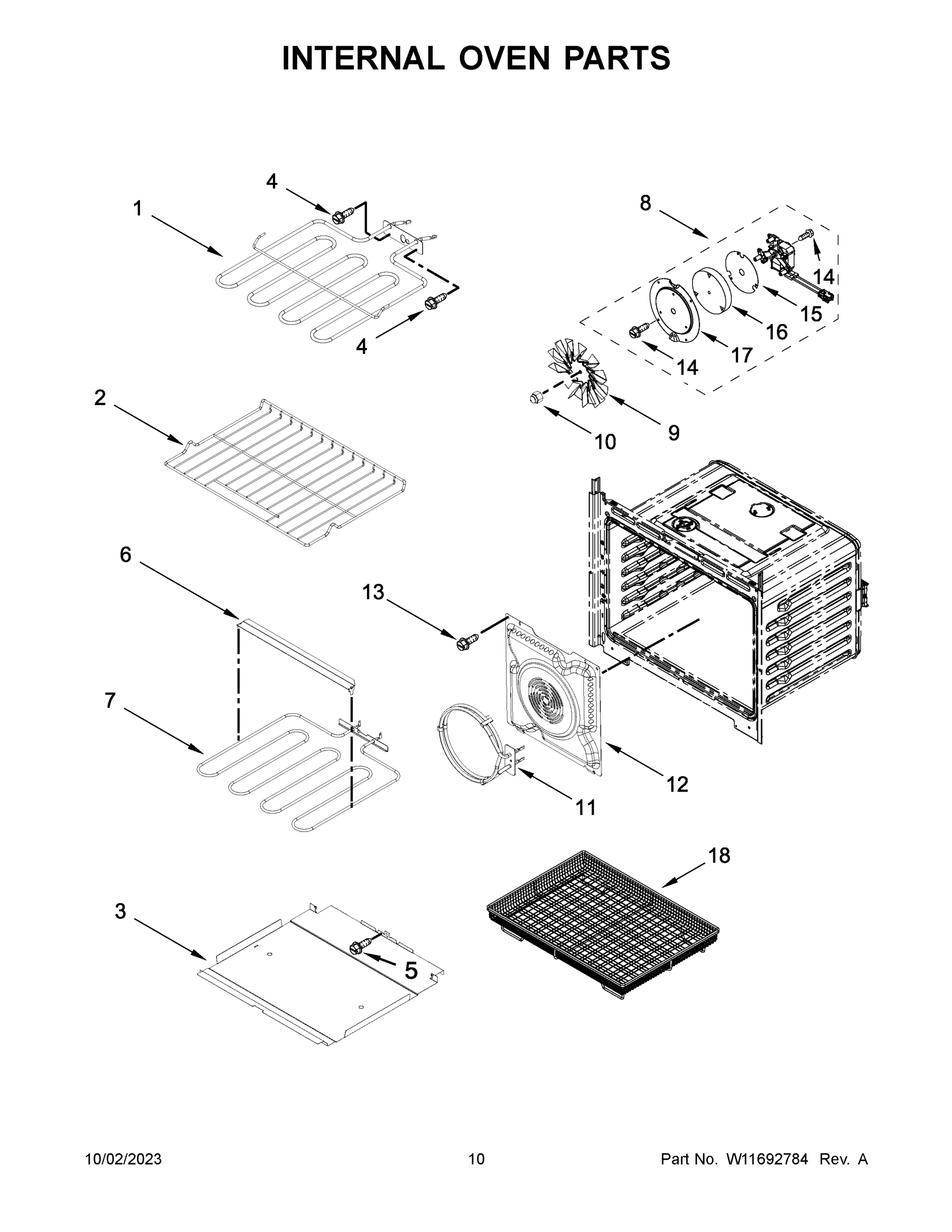 06 - INTERNAL OVEN PARTS