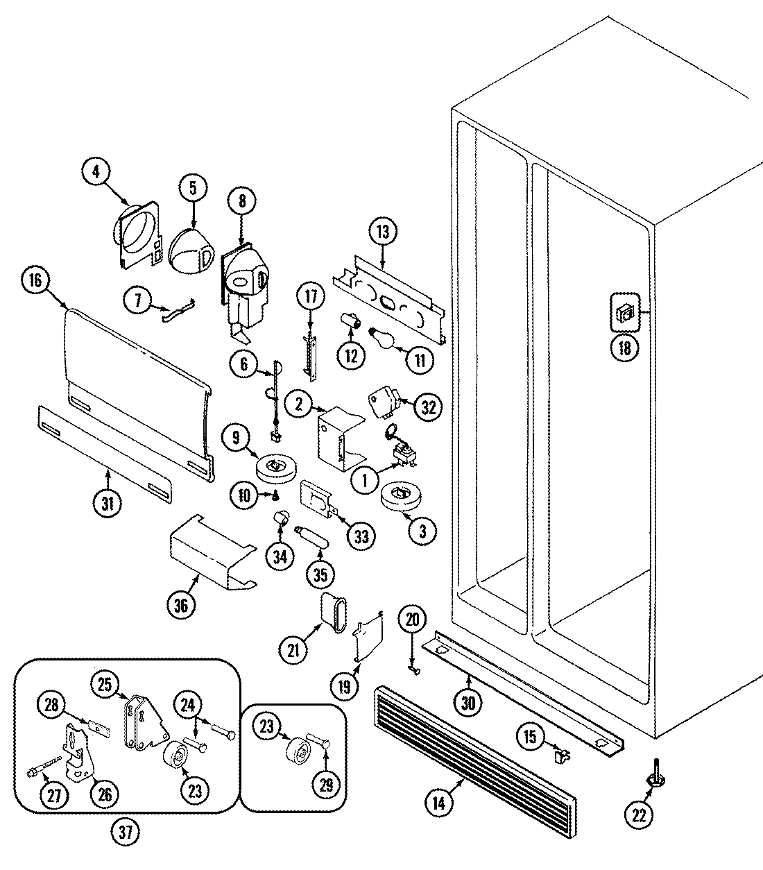 04 - FRESH FOOD COMPARTMENT