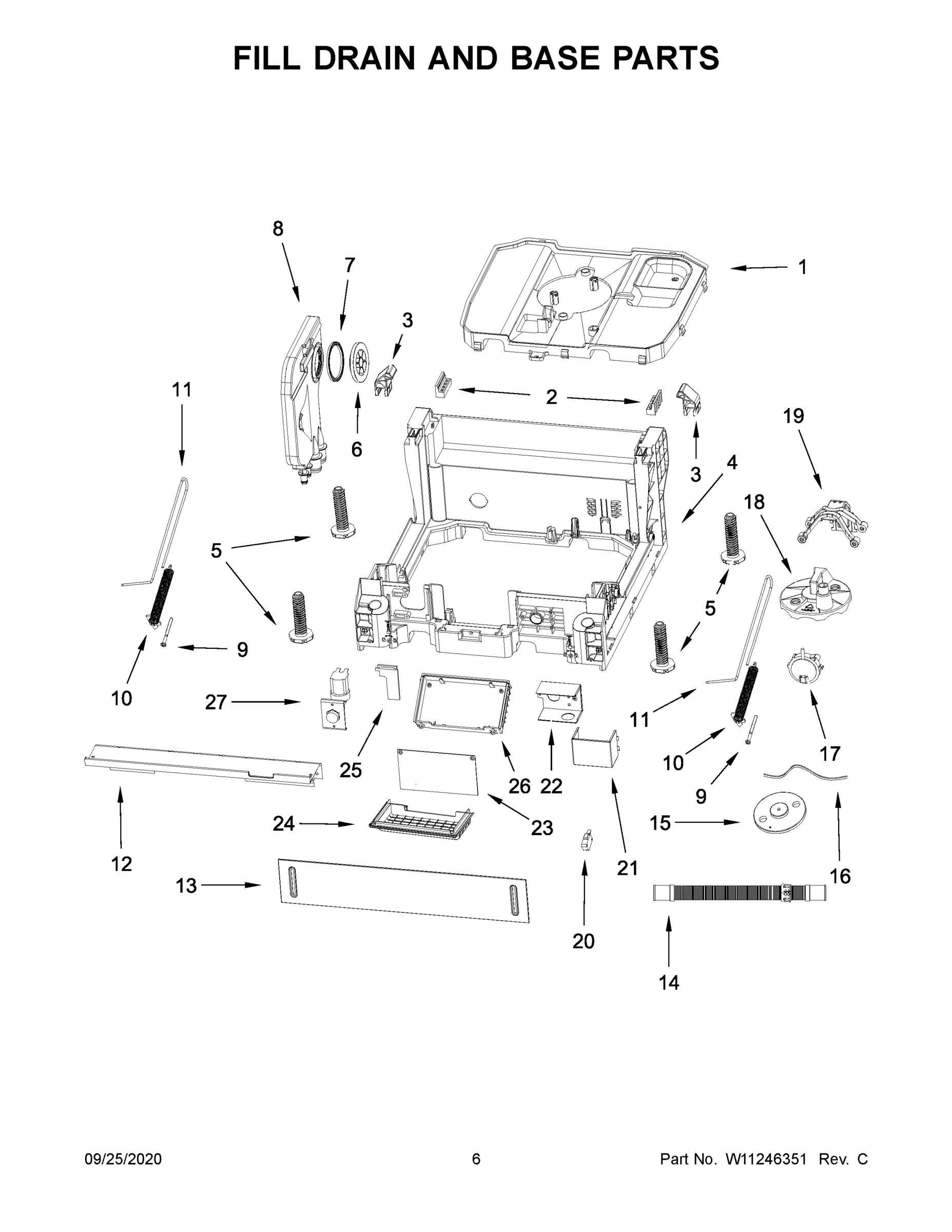 04 - FILL DRAIN AND BASE PARTS
