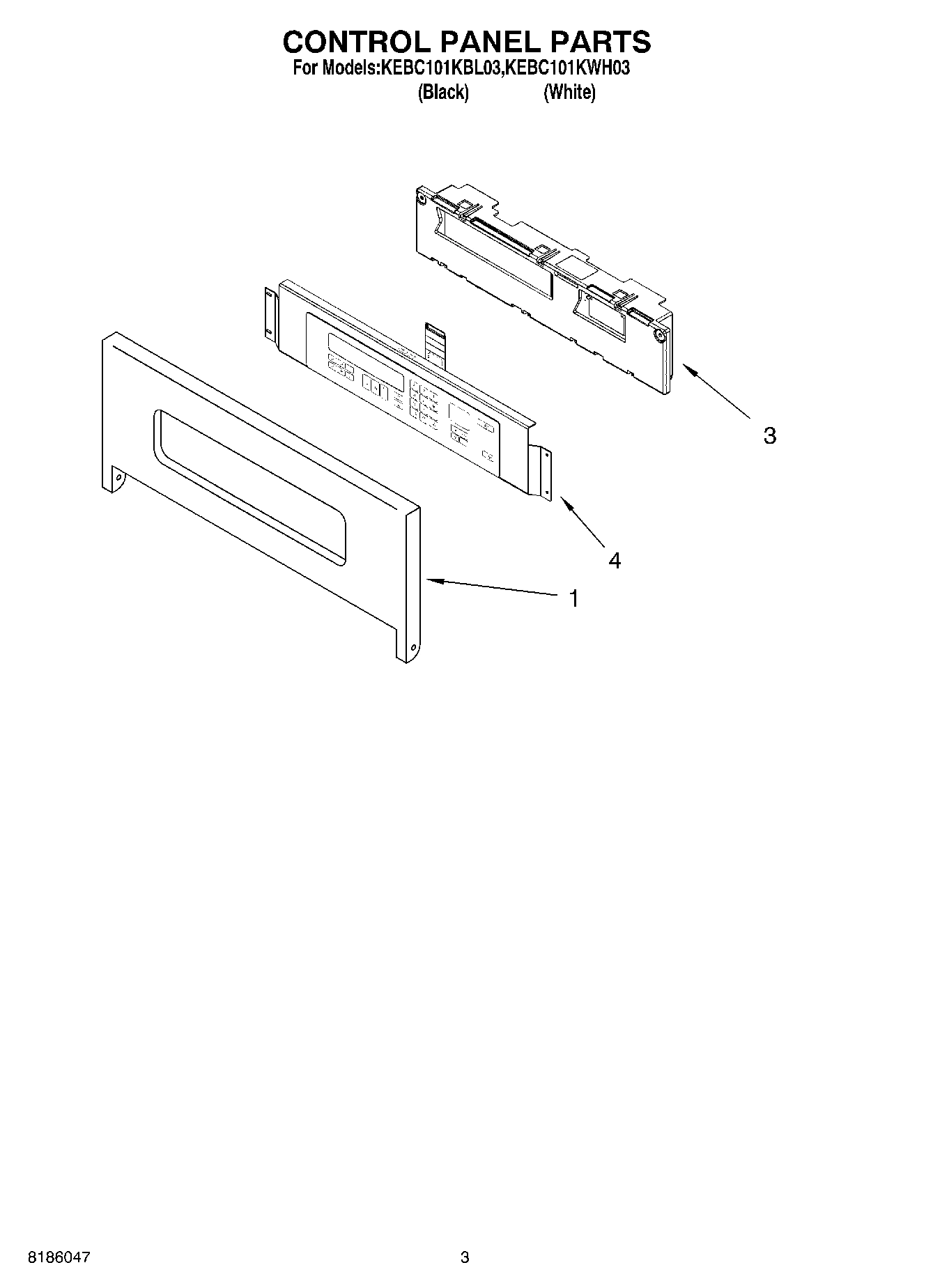 02 - CONTROL PANEL PARTS