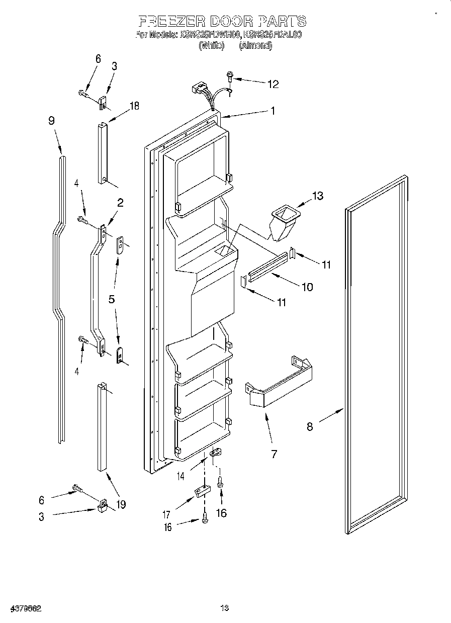 08 - FREEZER DOOR