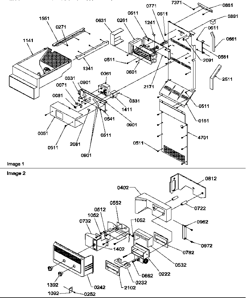 09 - ICE MAKER/CONTROL ASSY
