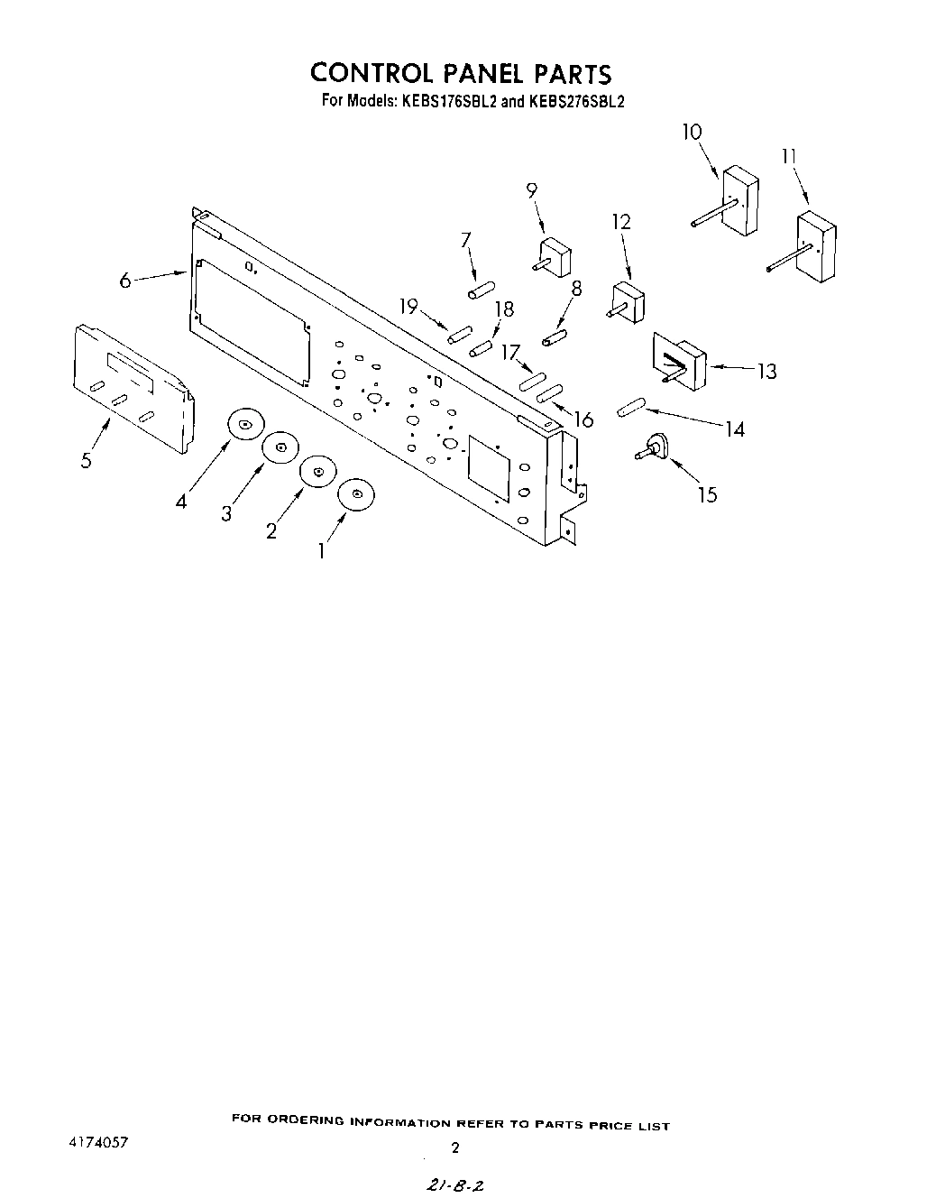 02 - CONTROL PANEL, LIT/OPTIONAL