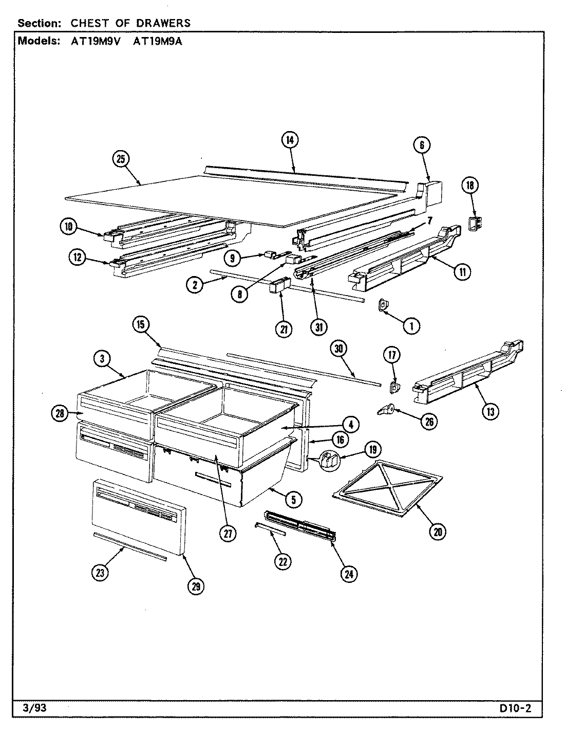 01 - CHEST OF DRAWERS