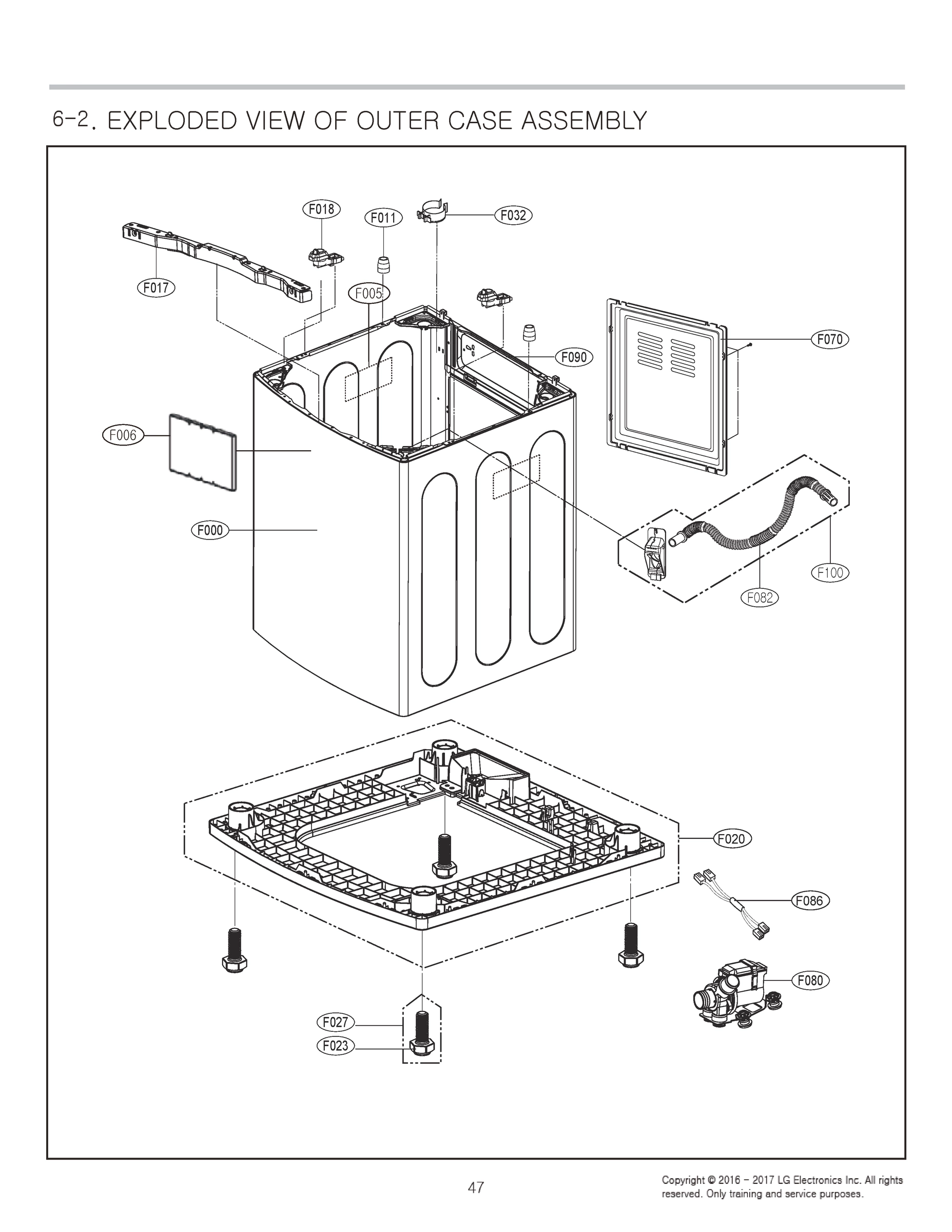 OUTER CASE ASSEMBLY