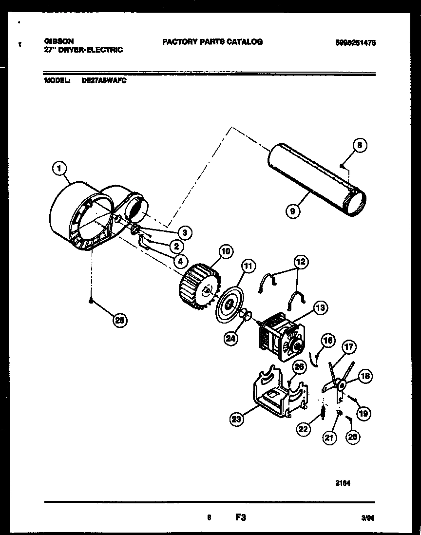 05 - BLOWER AND DRIVE PARTS