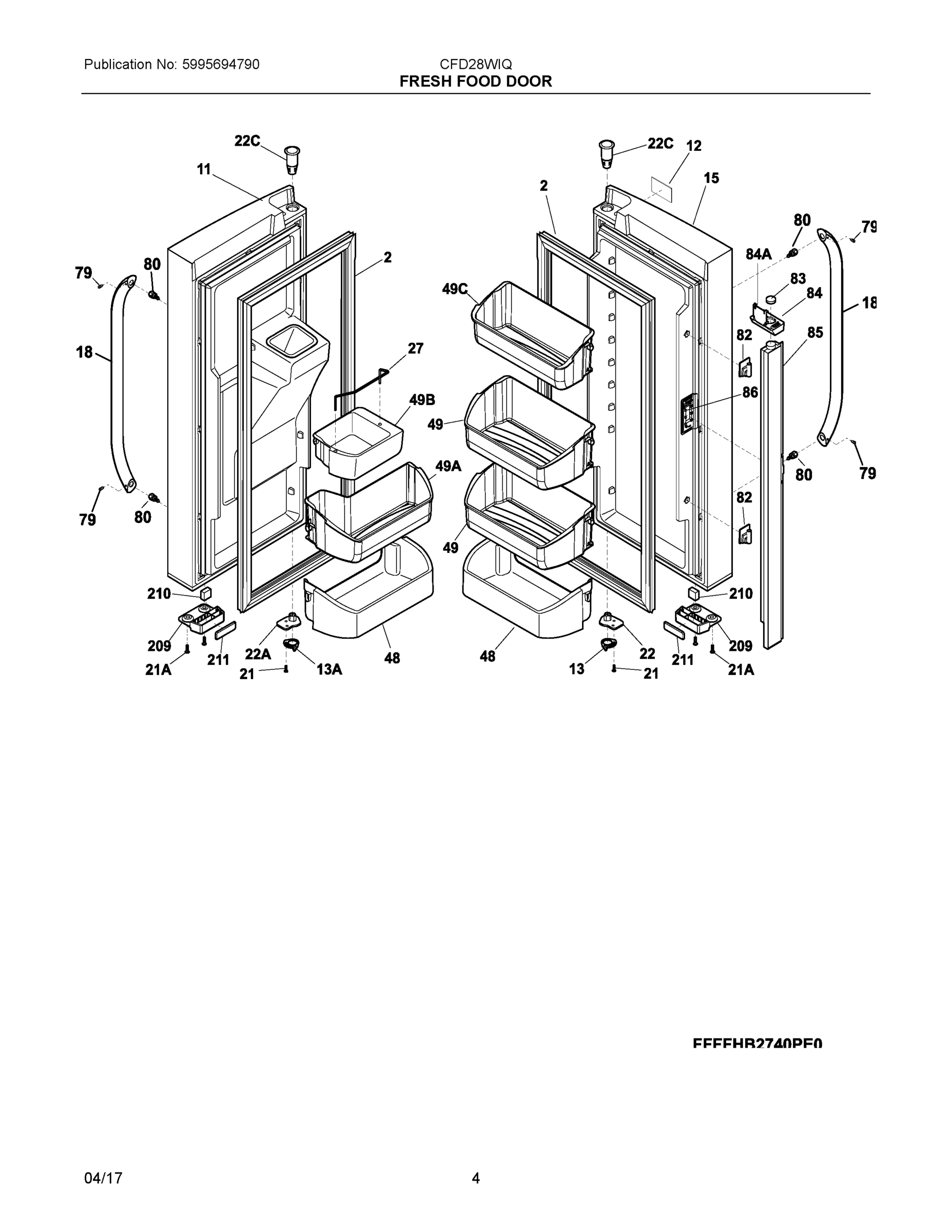 03 - FRESH FOOD DOOR