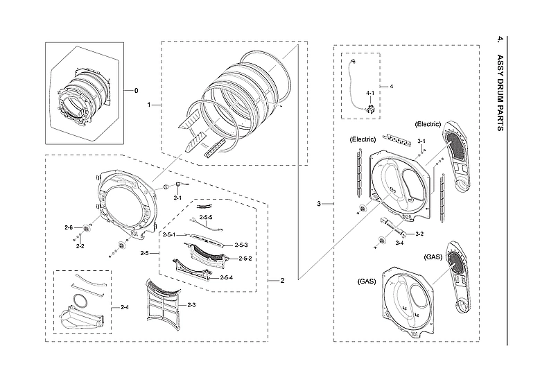 Drum Parts Assembly