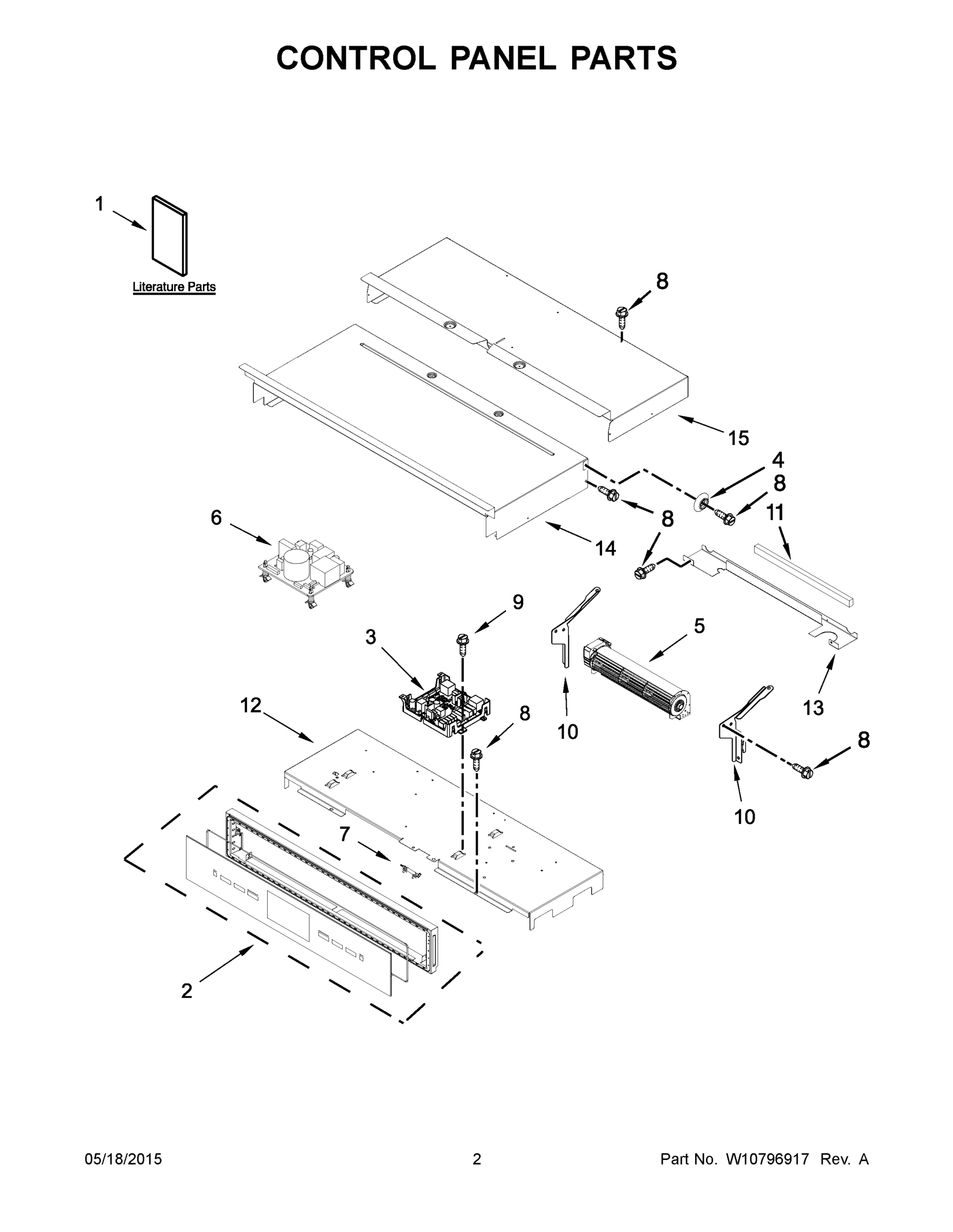 02 - CONTROL PANEL PARTS