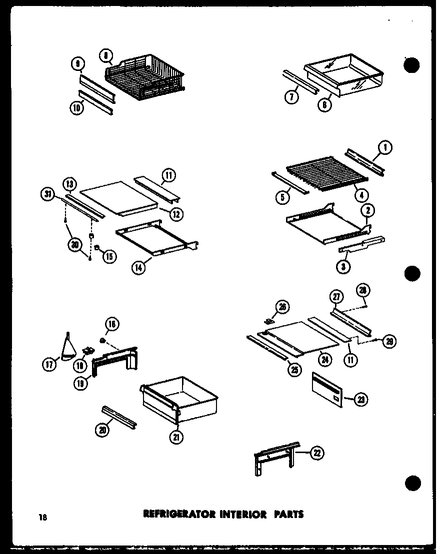 13 - REF INTERIOR PARTS