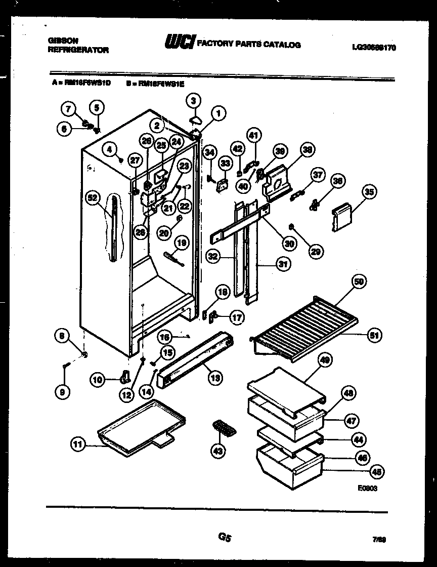 03 - CABINET PARTS