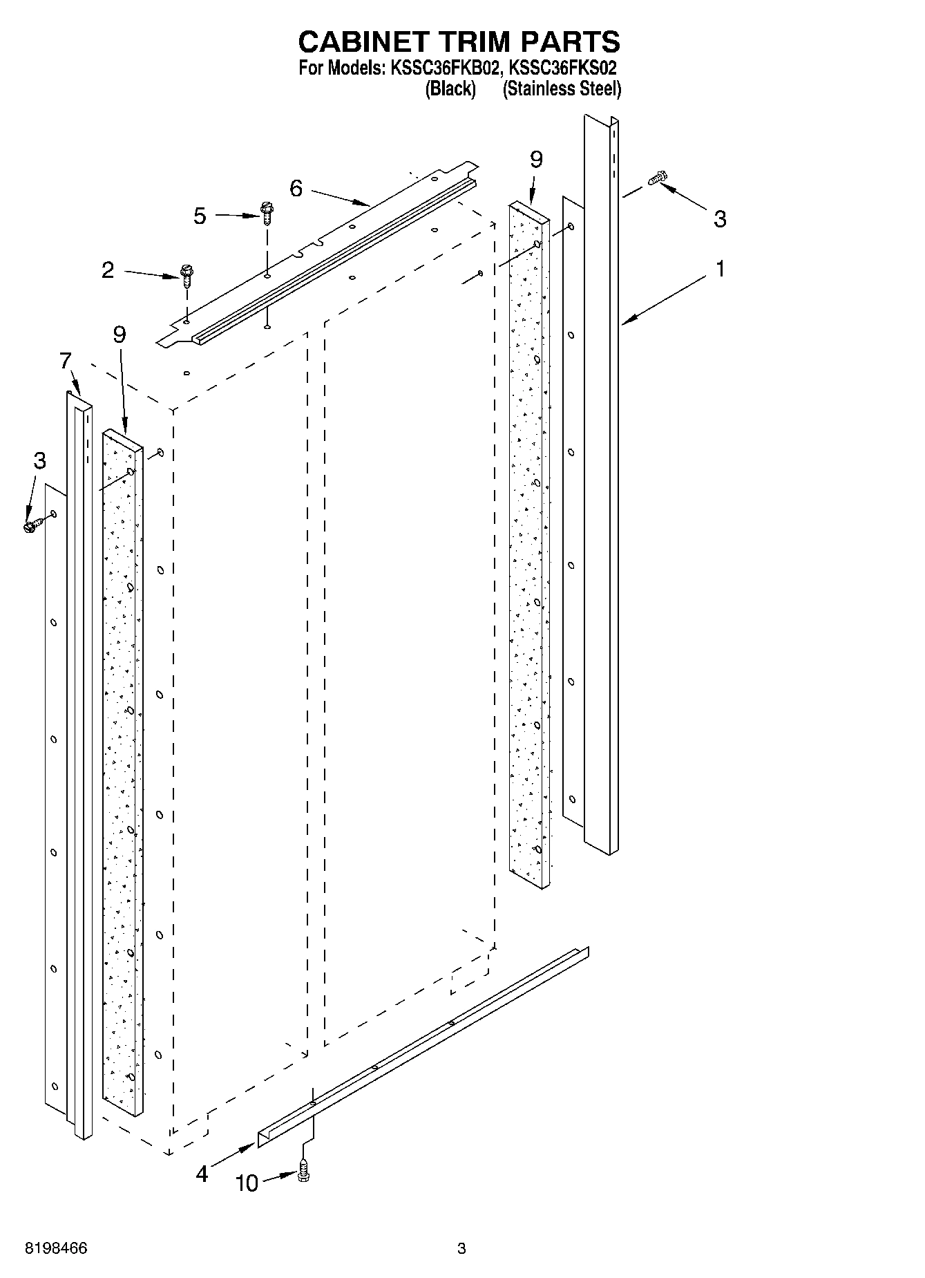 02 - CABINET TRIM PARTS
