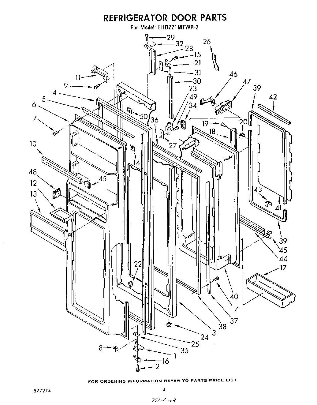 03 - REFRIGERATOR DOOR , LIT/OPTIONAL