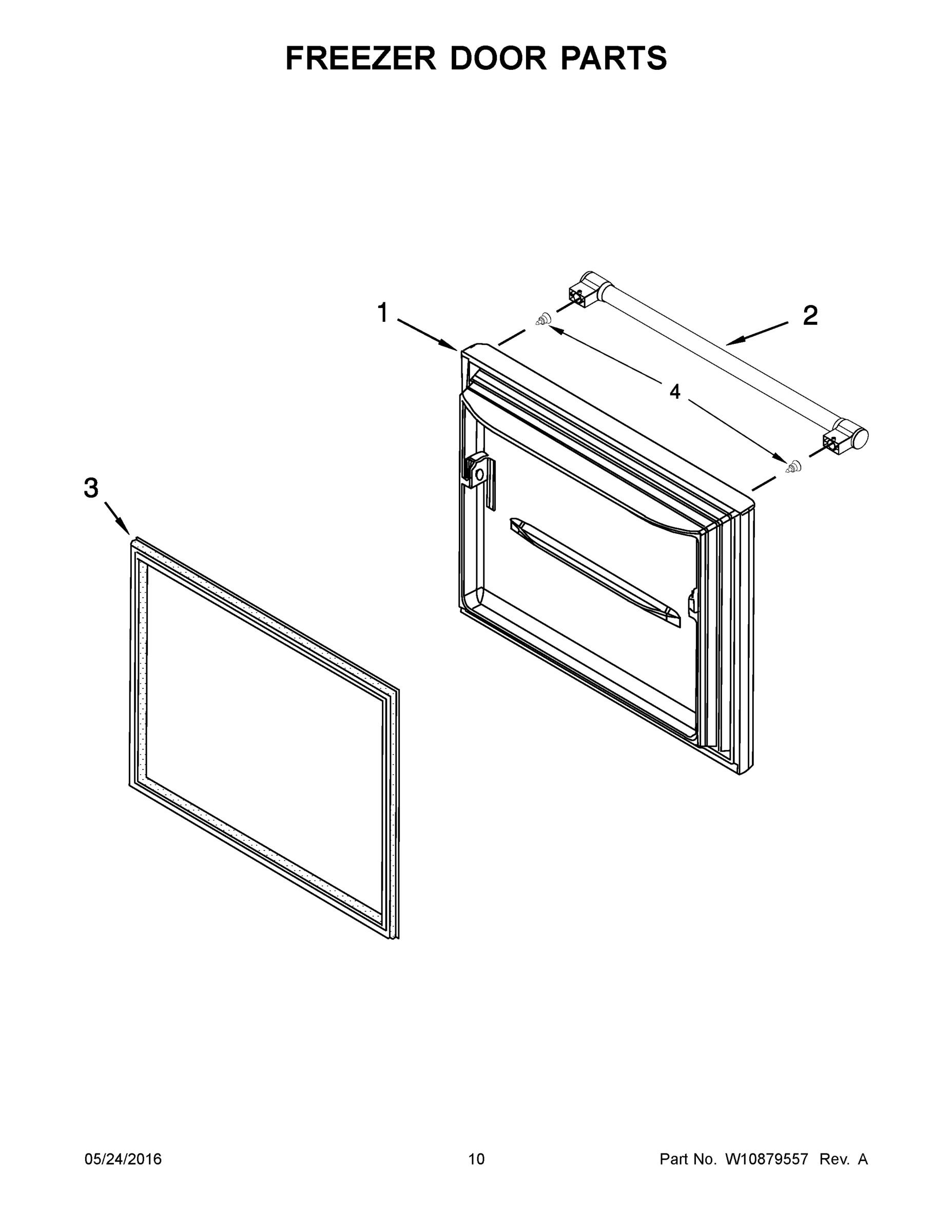 06 - FREEZER DOOR PARTS