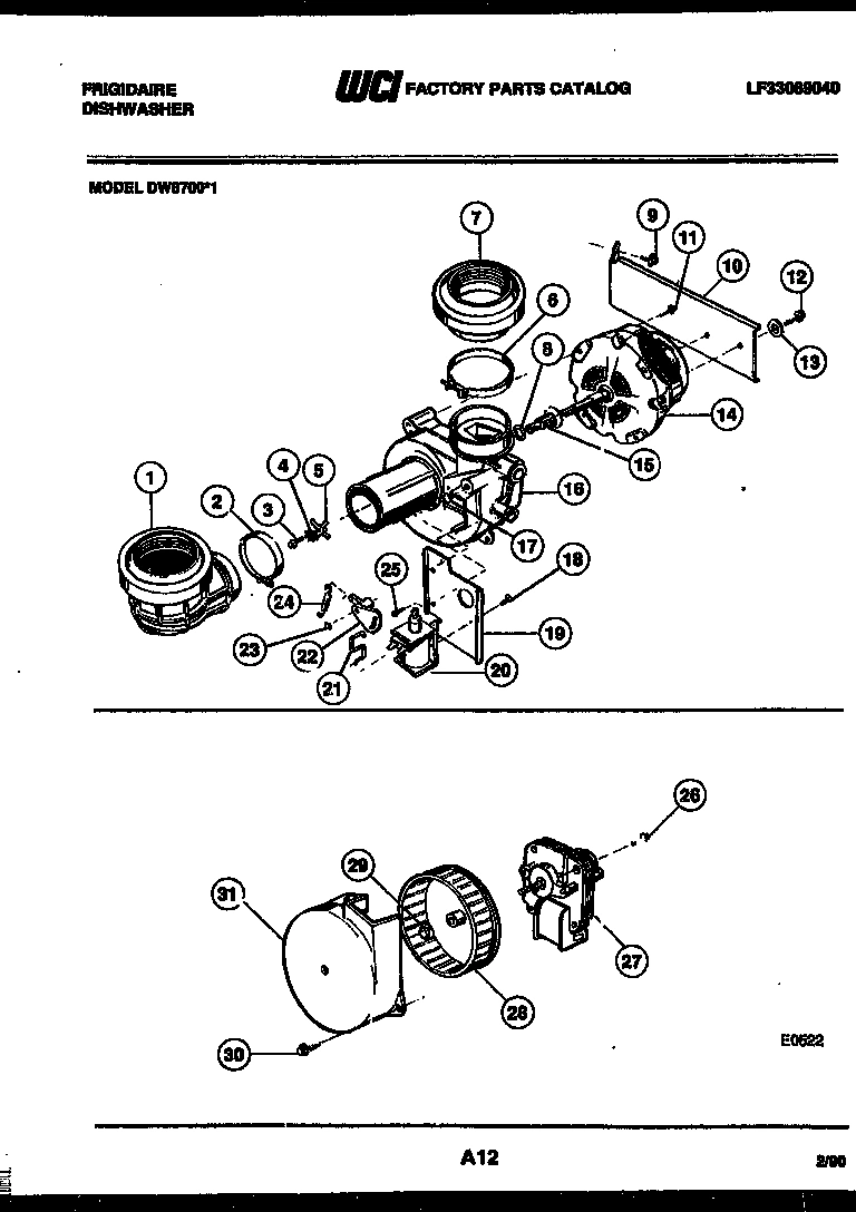08 - MOTOR PUMP, POWER DRY AND PARTS