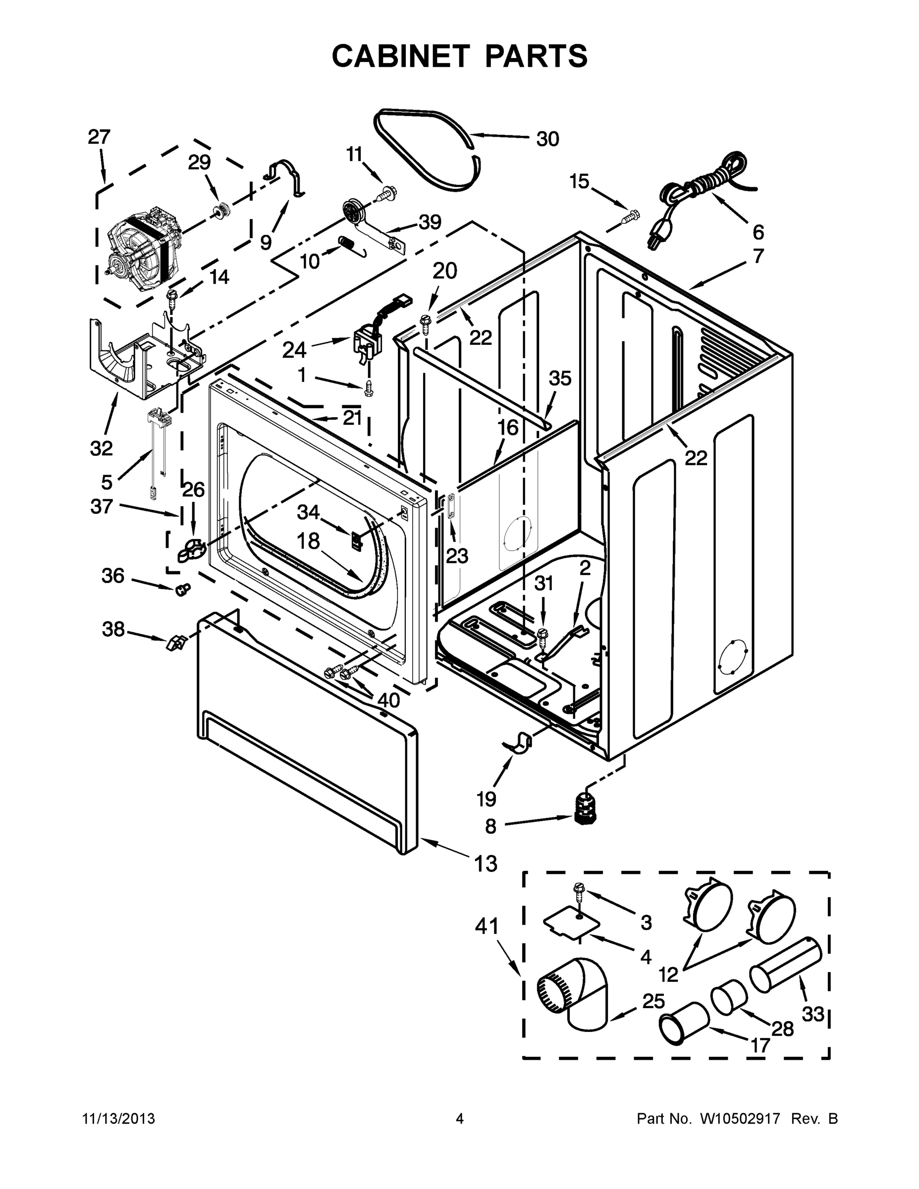 03 - CABINET PARTS