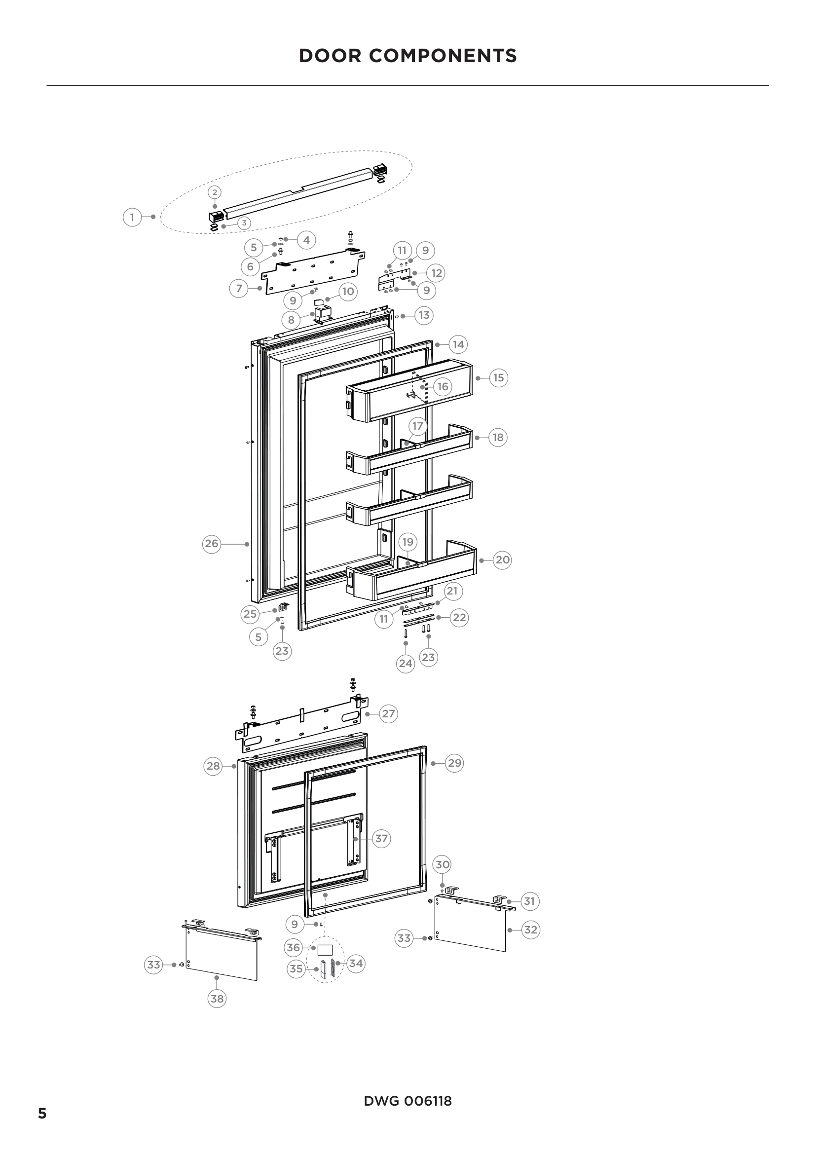 DOOR COMPONENTS