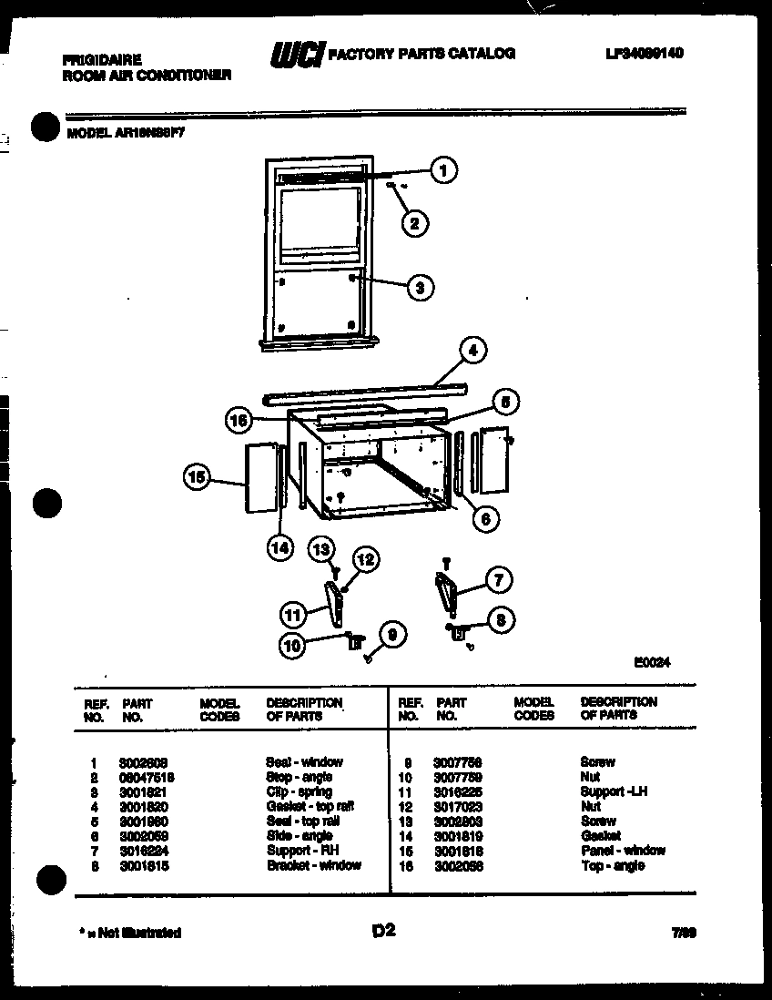 06 - WINDOW MOUNTING PARTS