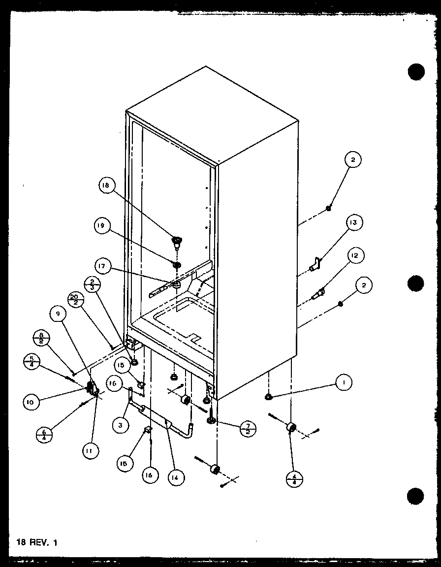 02 - CABINET BOTTOM AND BACK