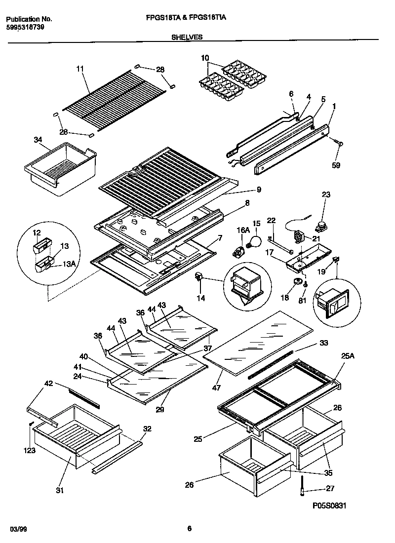 05 - SHELVES AND SUPPORTS