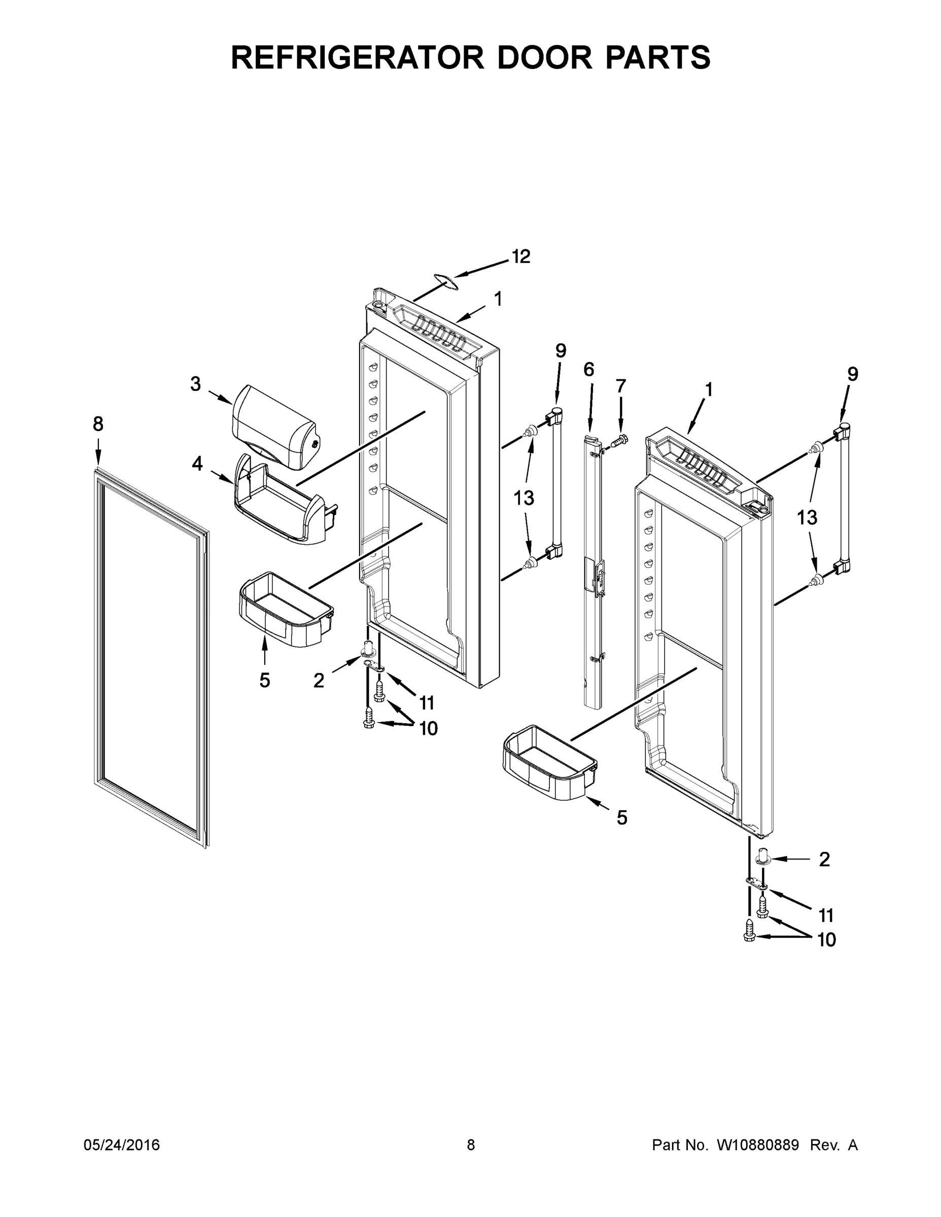 05 - REFRIGERATOR DOOR PARTS