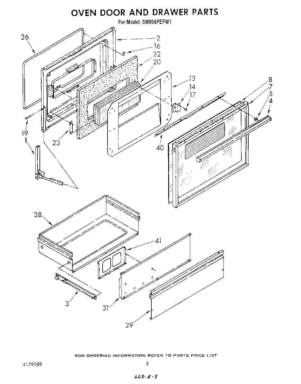 06 - OVEN DOOR AND DRAWER