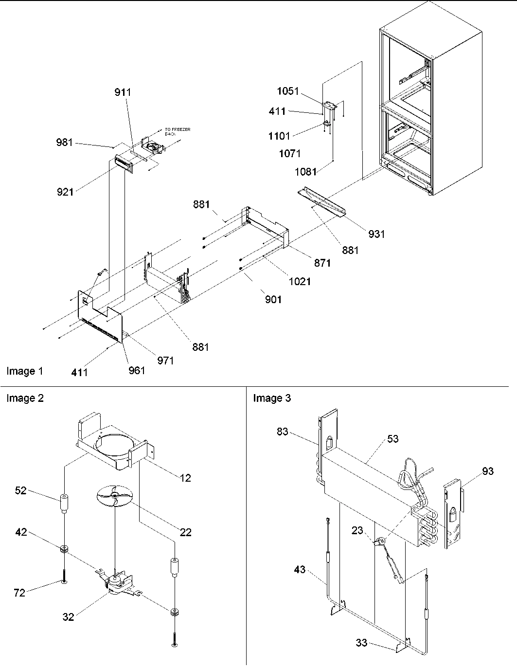 06 - Evaporator & Freezer Control Assy